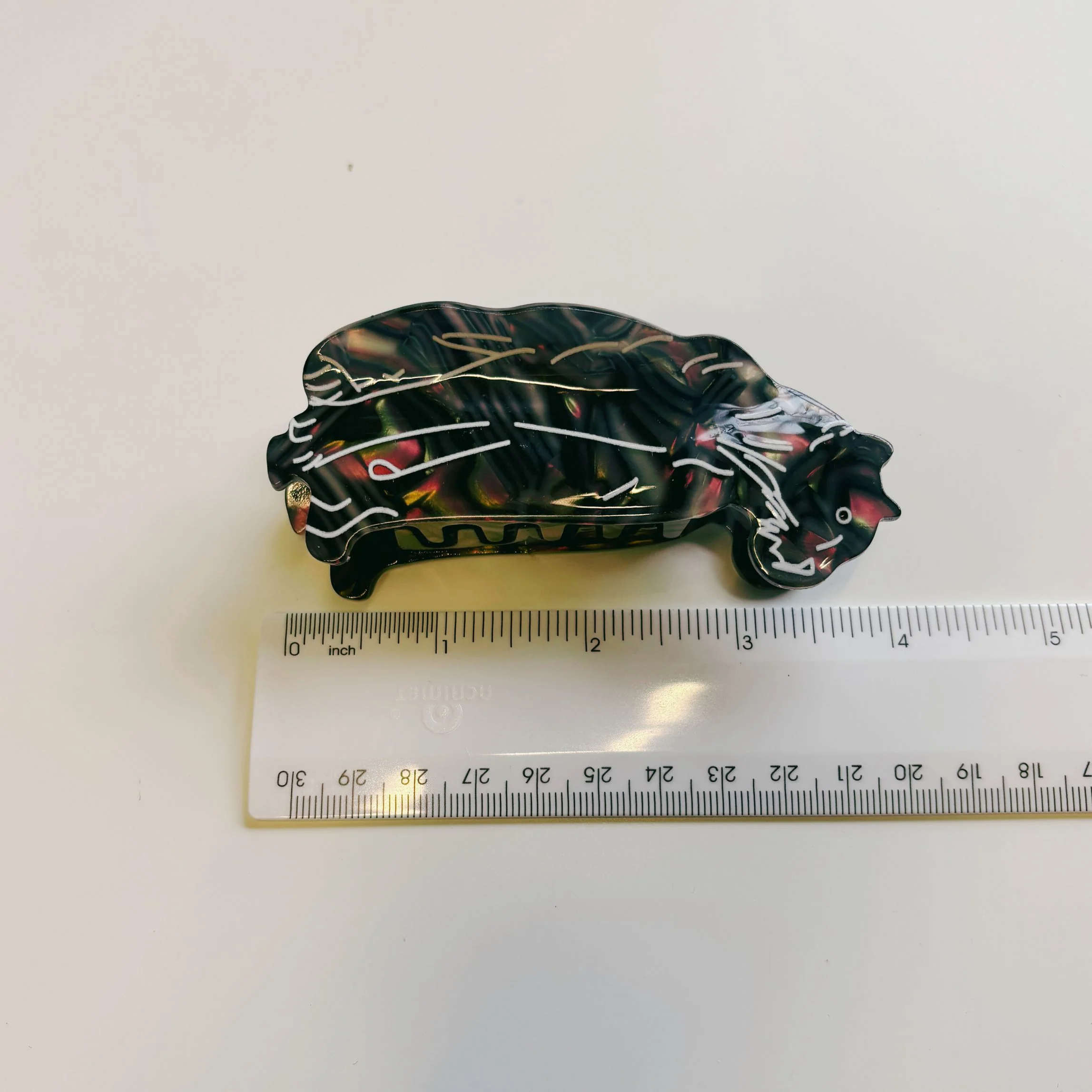 Velvet Claws Dark Panther Hair Clip - Image 6