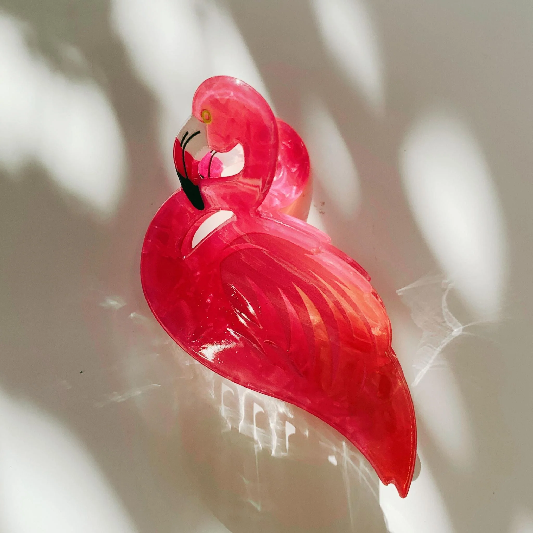 Velvet Claws Pink Flamingo Hair Clip - Image 8