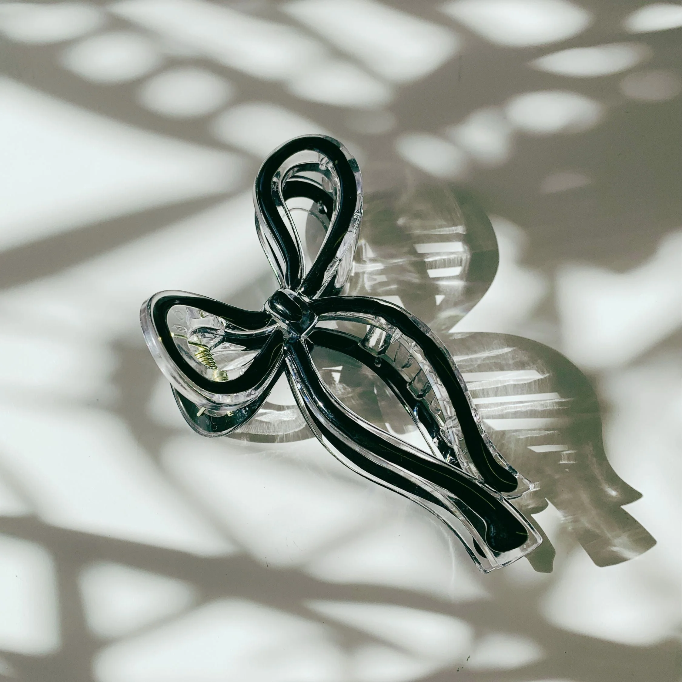 Velvet Claws Hair Clip | Coquette Bow in Black Hair Claw - Image 6