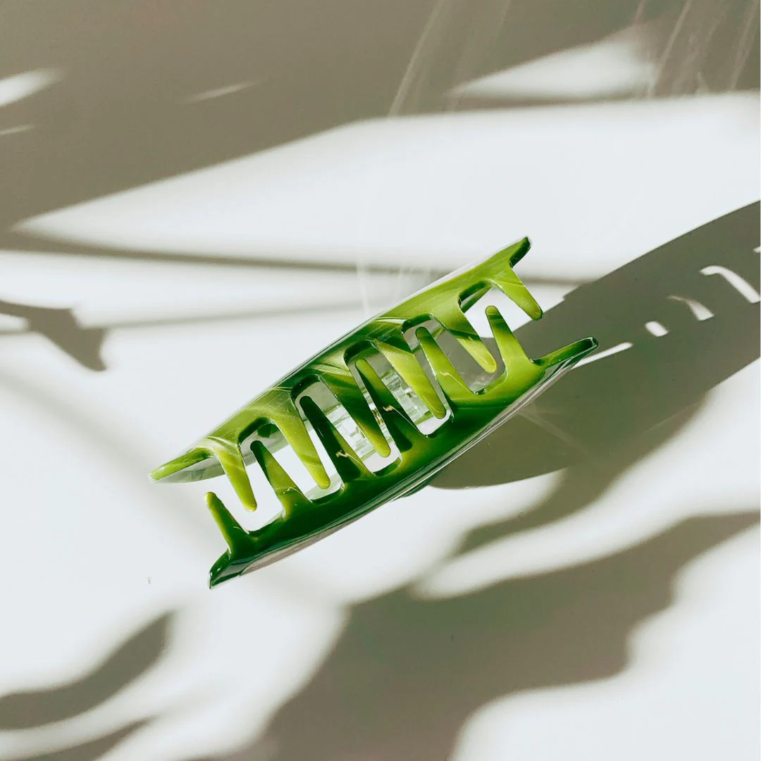 Velvet Claws Hair Clip | Green Snake Hair Claw - Image 8