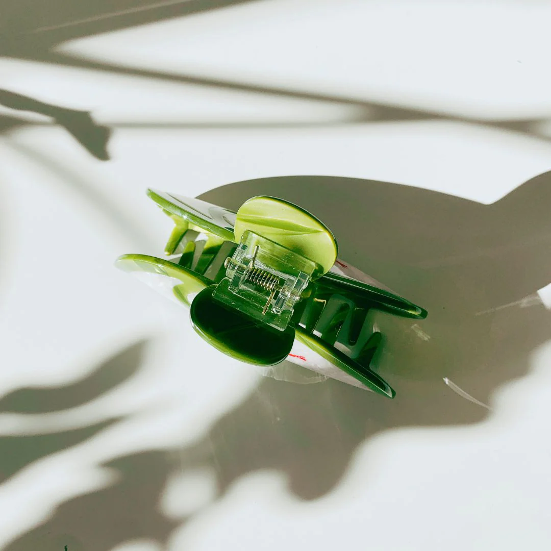 Velvet Claws Hair Clip | Green Snake Hair Claw - Image 9