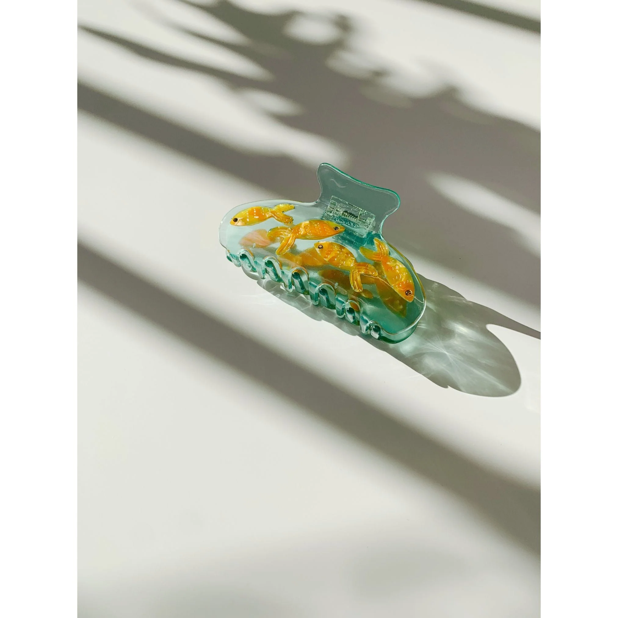 Velvet Claws Goldfish Hair Clip | School of Gold Fish Hair Claw - Image 8