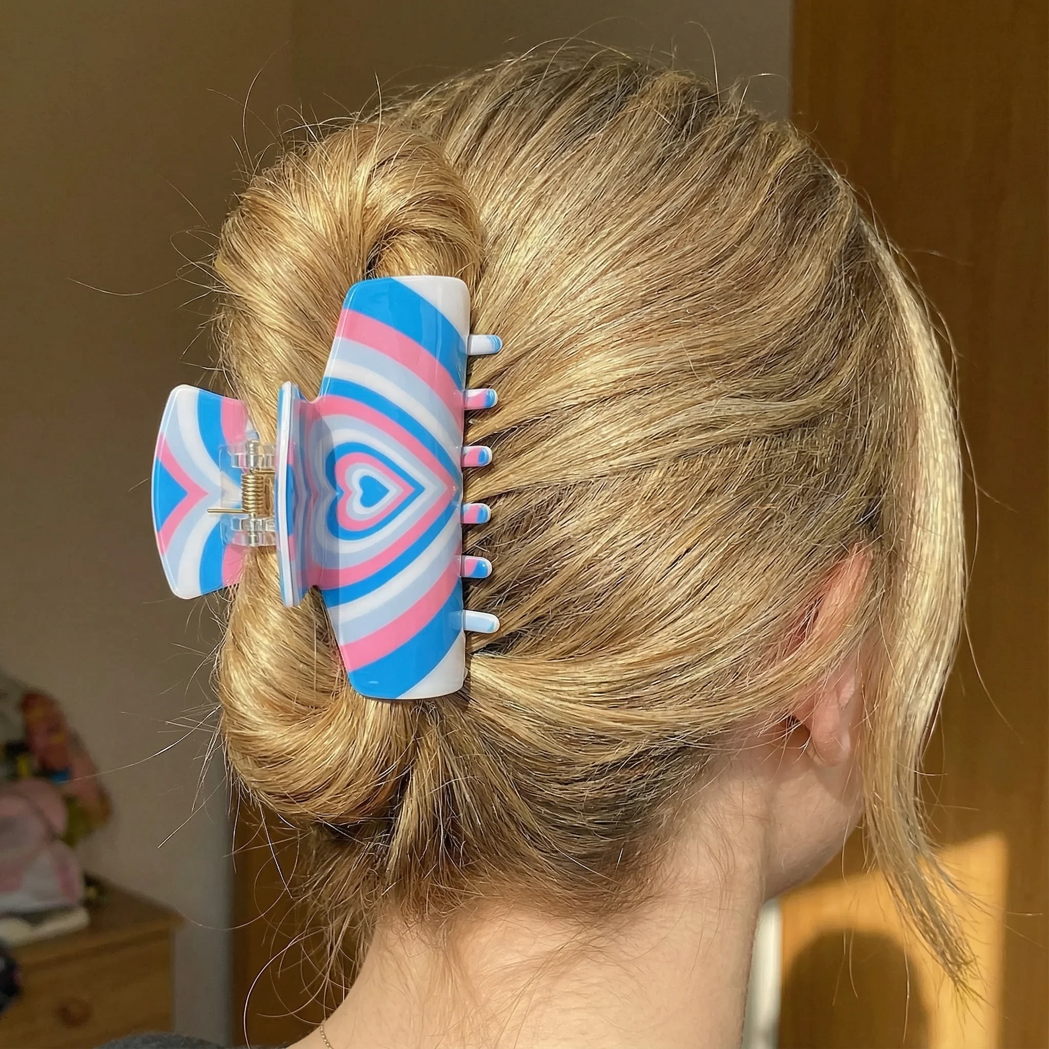 Velvet Claws Hair Clip | The Foxy in Blue Jeans Hair Claw - Image 10