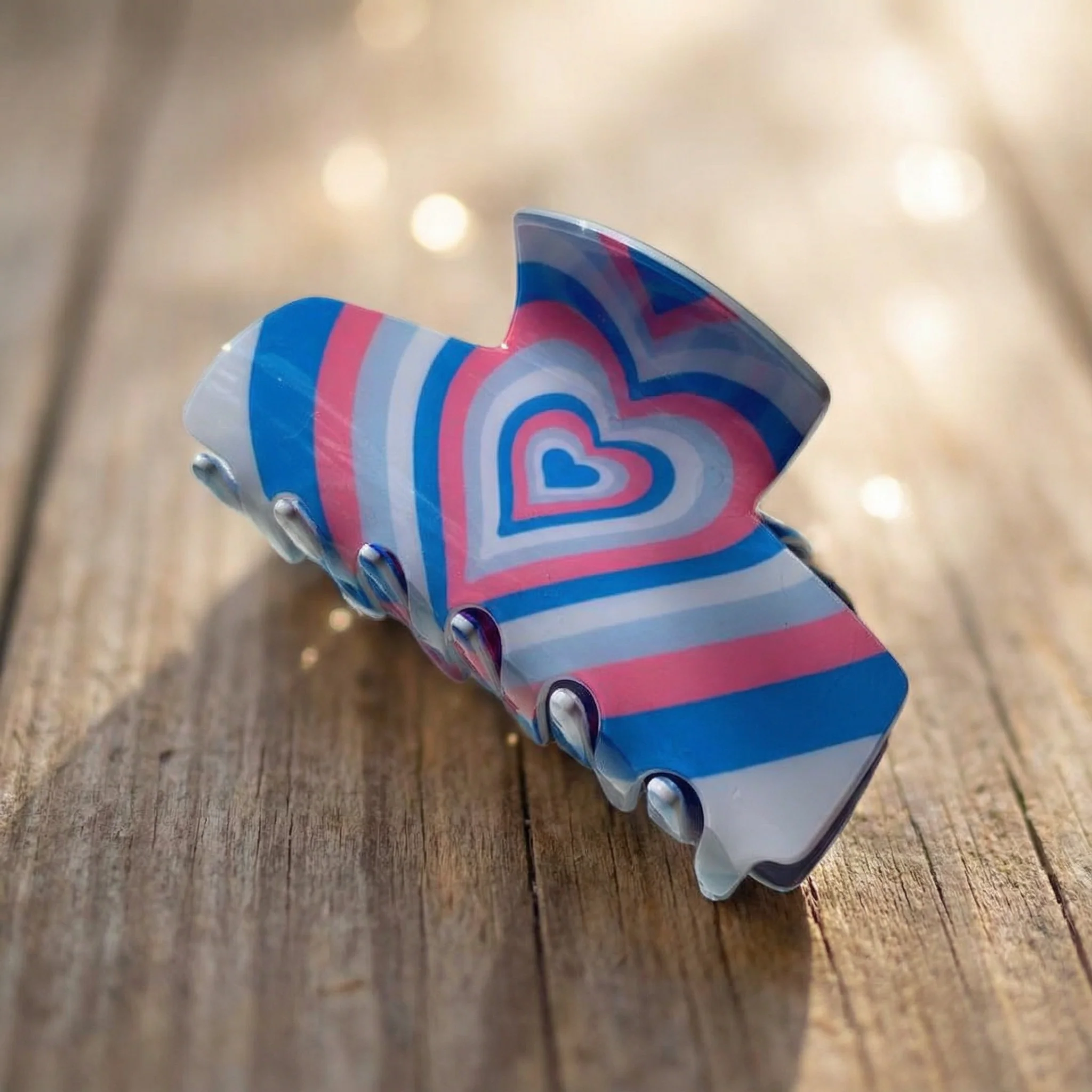 Velvet Claws Hair Clip | The Foxy in Blue Jeans Hair Claw - Image 6