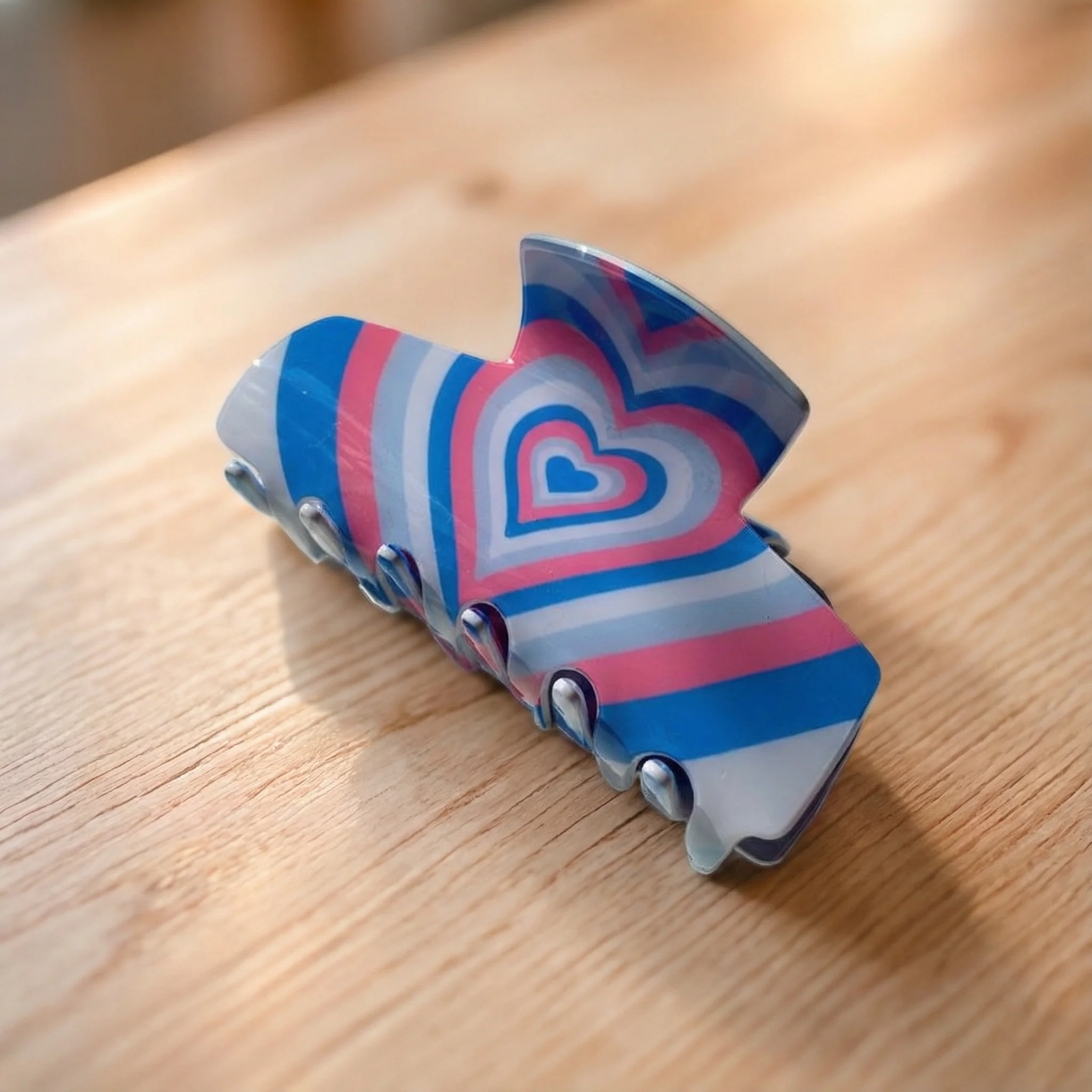 Velvet Claws Hair Clip | The Foxy in Blue Jeans Hair Claw - Image 7
