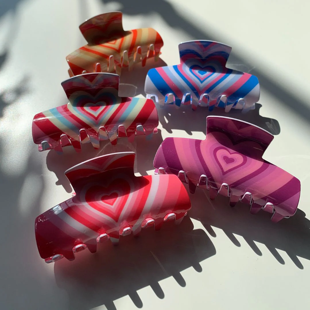 Velvet Claws Hair Clip | The Foxy in Blue Jeans Hair Claw - Image 9