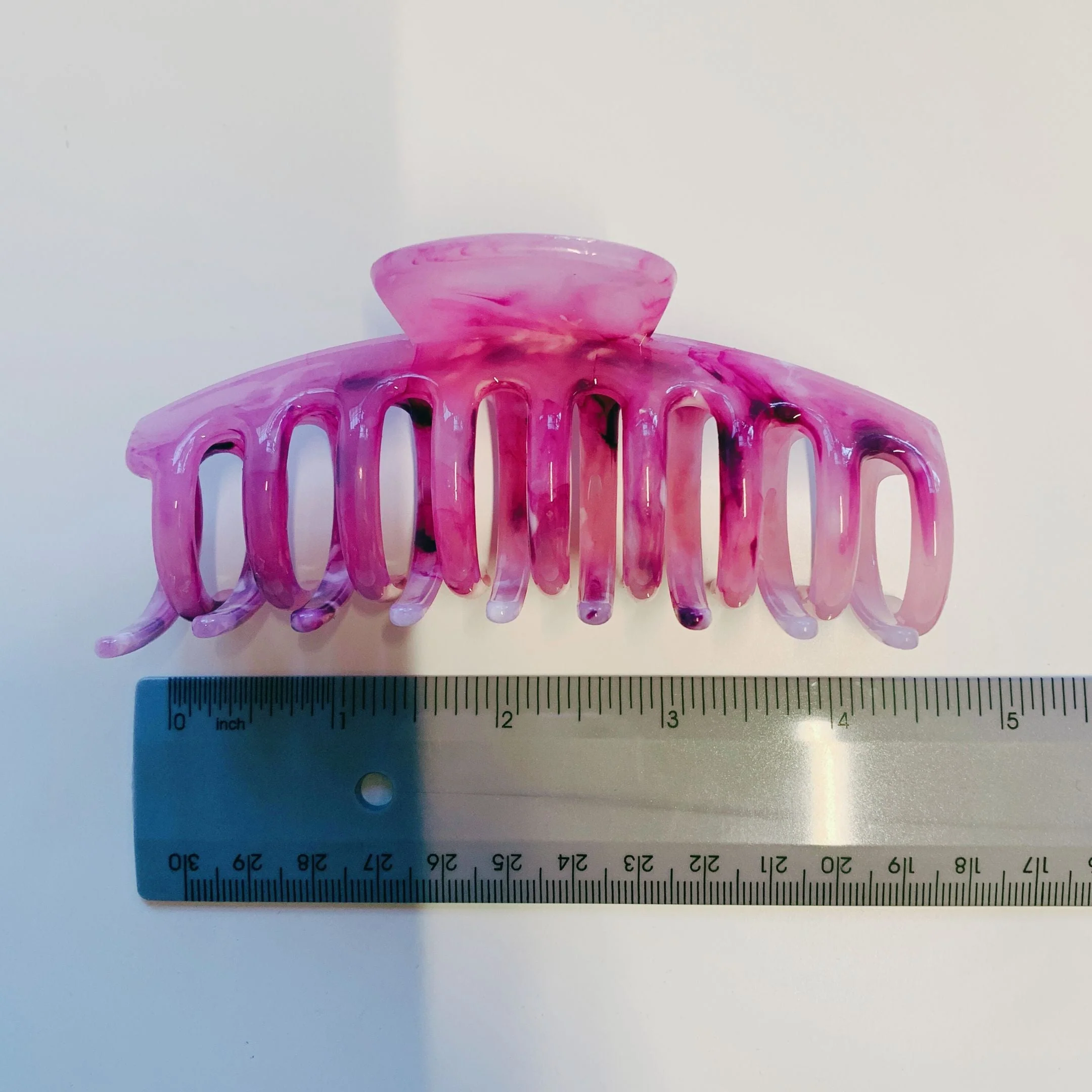 Velvet Claws Hair Clip | The Lobster in Berries & Cream Swirl Hair Claw - Image 7
