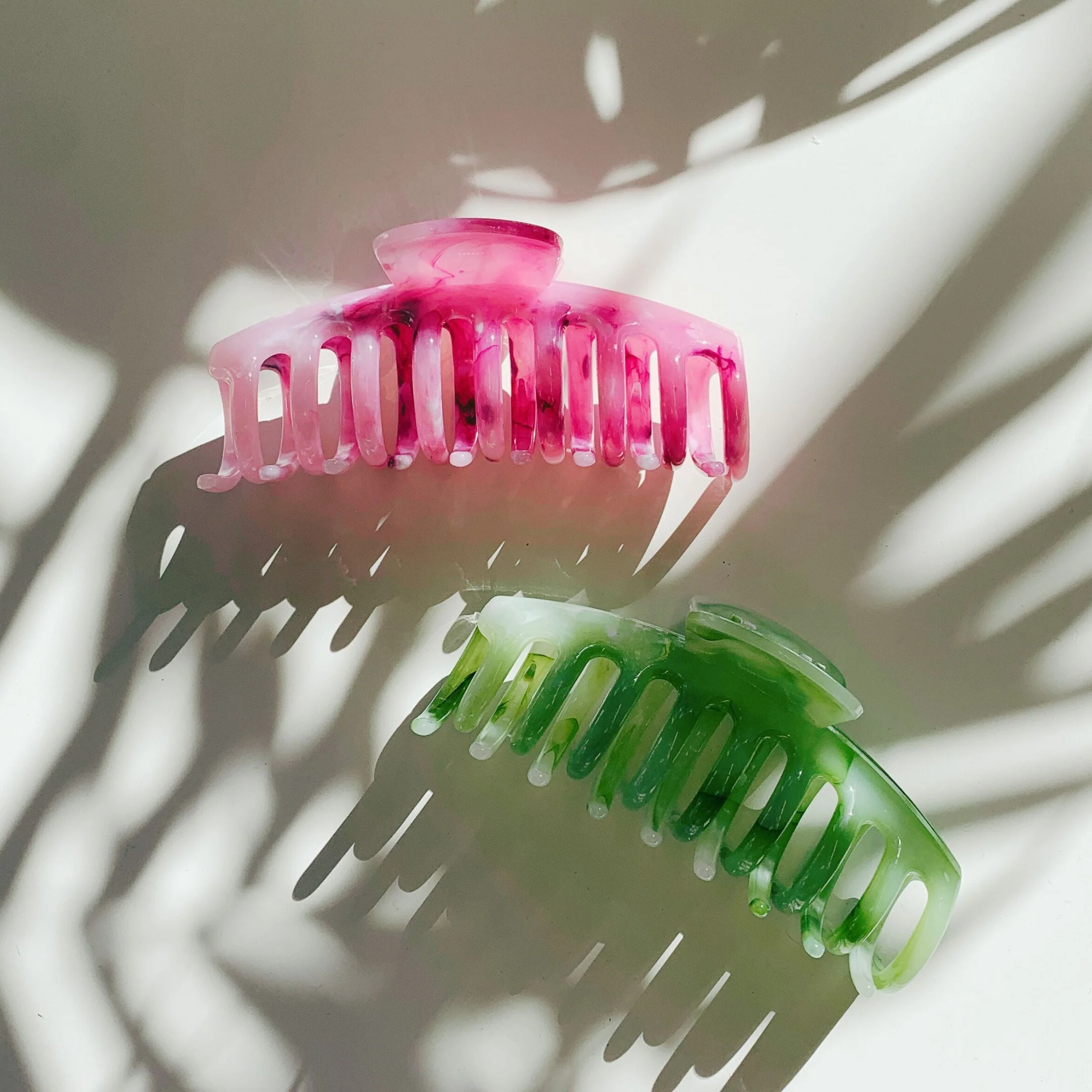 Velvet Claws Hair Clip | The Lobster in Berries & Cream Swirl Hair Claw - Image 8