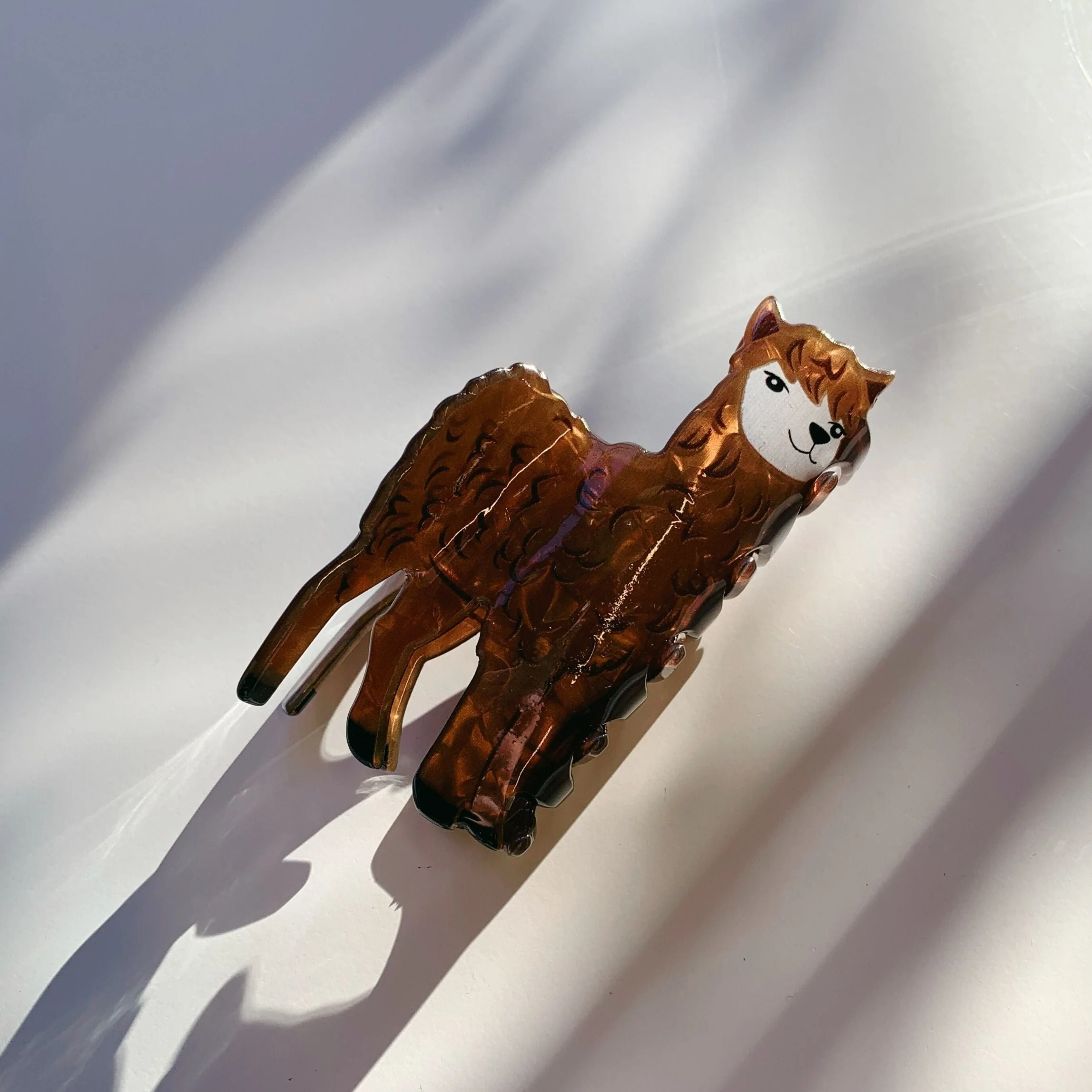 Velvet Claws Llama Hair Clip - Image 4