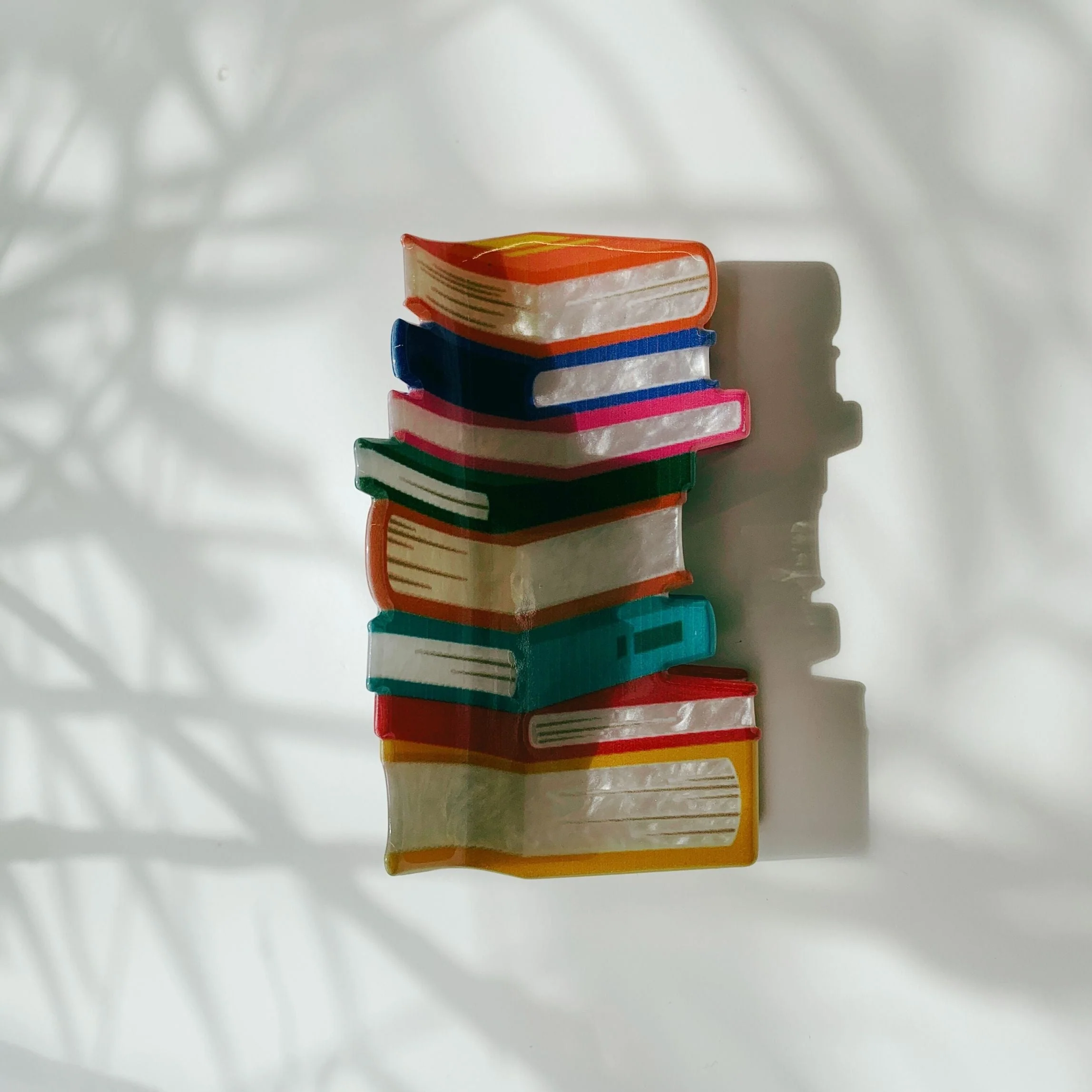 Velvet Claws Stack of Books Hair Clip - Image 5