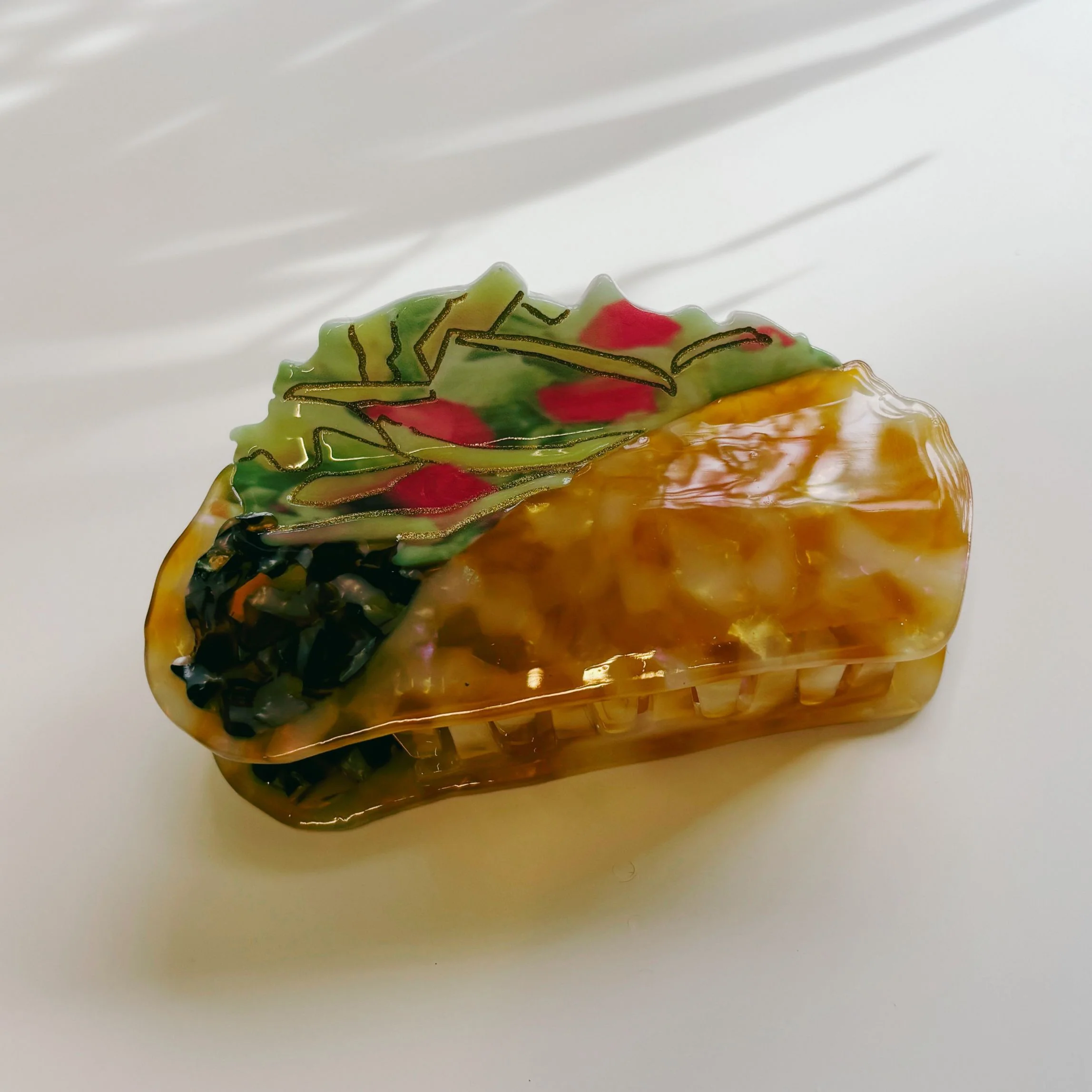 Velvet Claws Taco Fiesta Hair Clip - Image 2