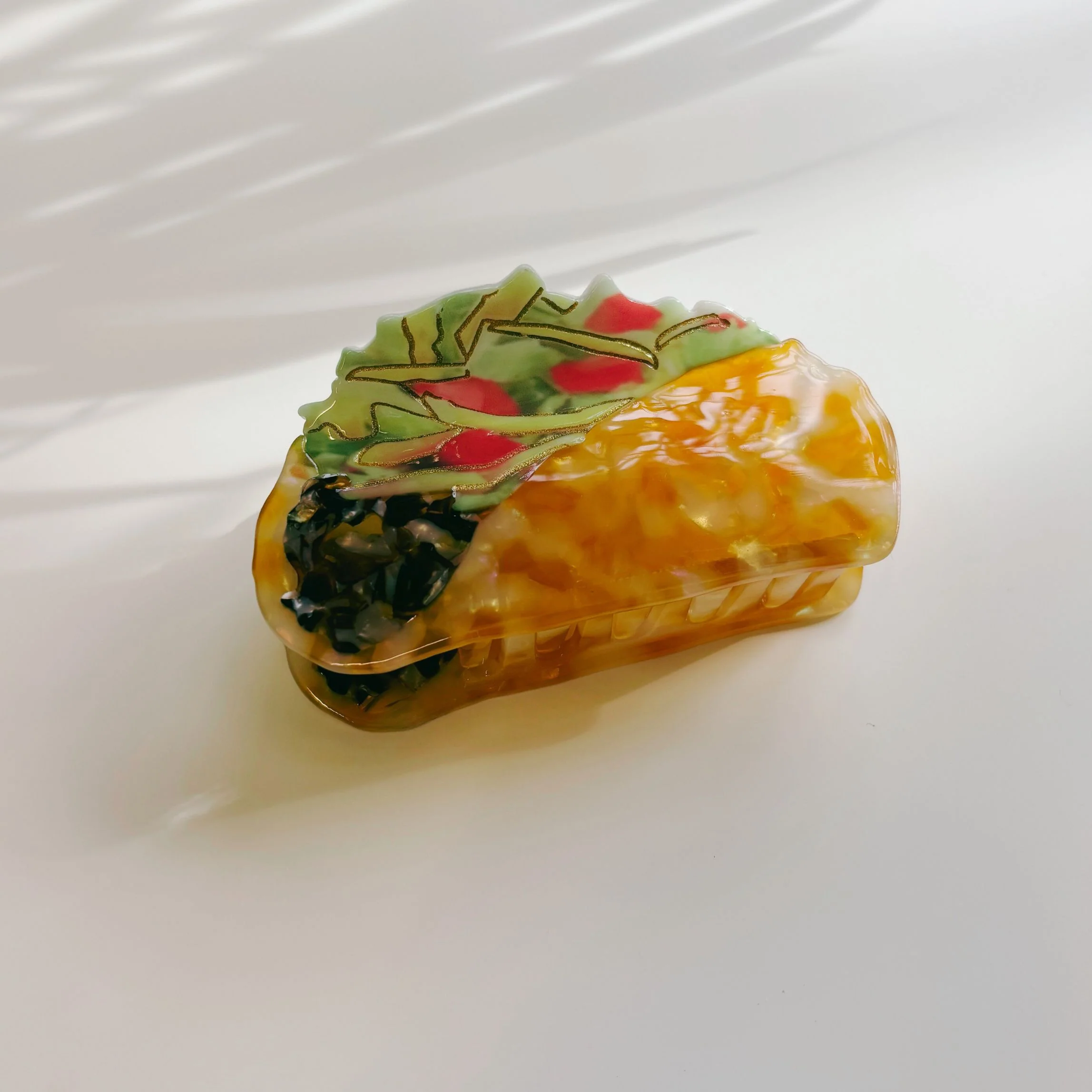 Velvet Claws Taco Fiesta Hair Clip - Image 3