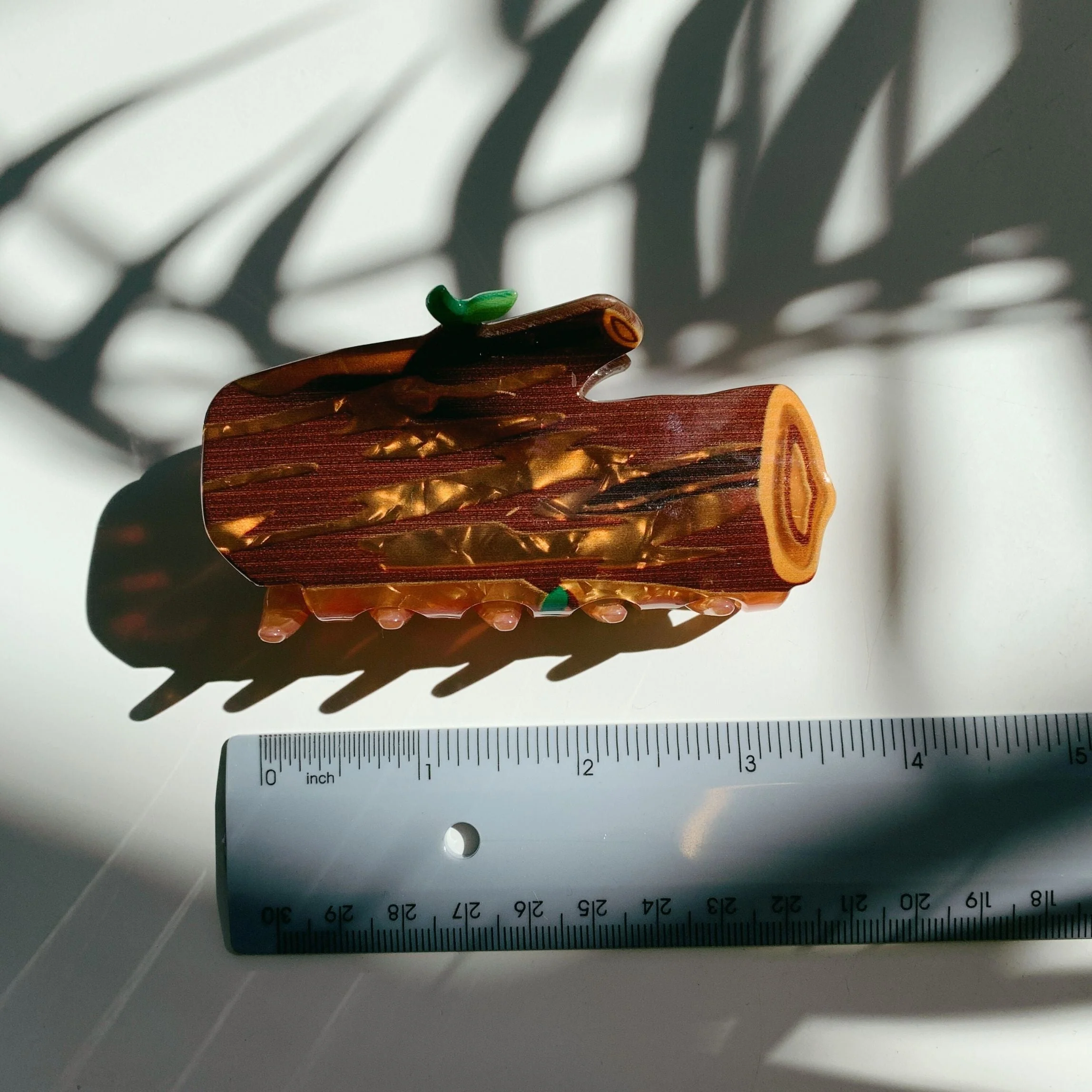 Velvet Claws Wood Log Hair Clip - Image 11