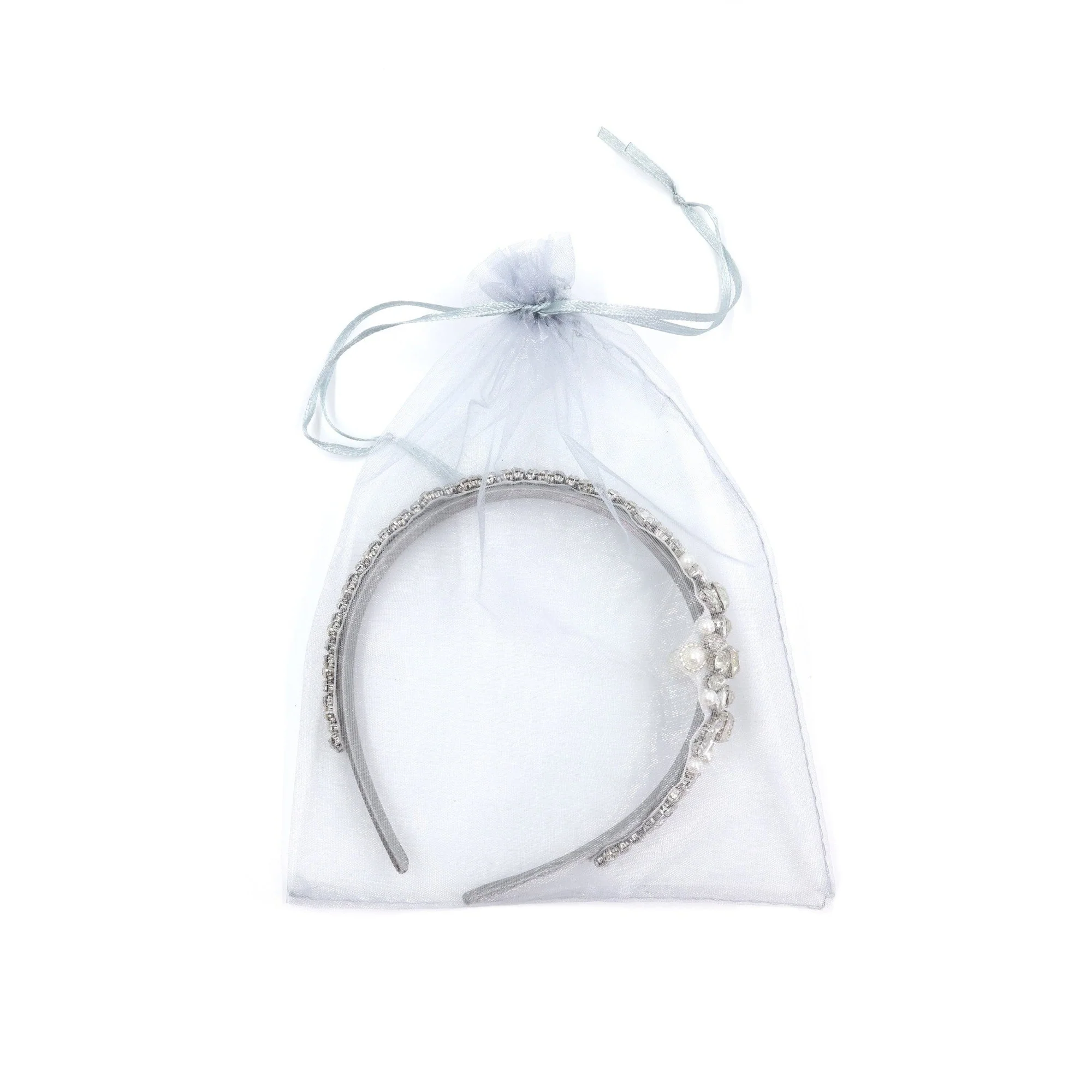 Vintage Bride Bejeweled Asymmetrical Headband Tiara | Royalty Crown Party or Bridal Hair Accessory - Image 5