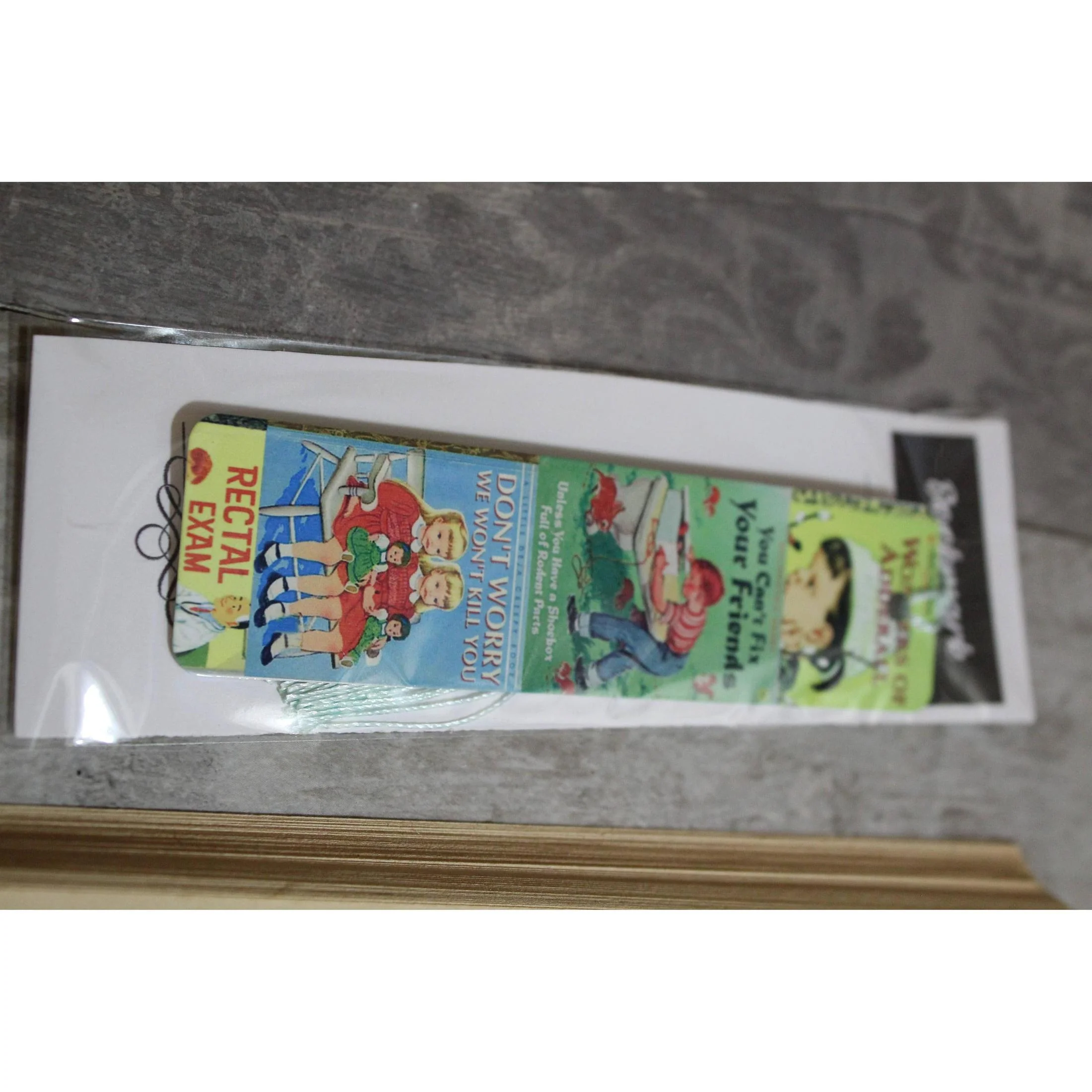 Vintage Children's Book Covers Metal Bookmark - Image 4
