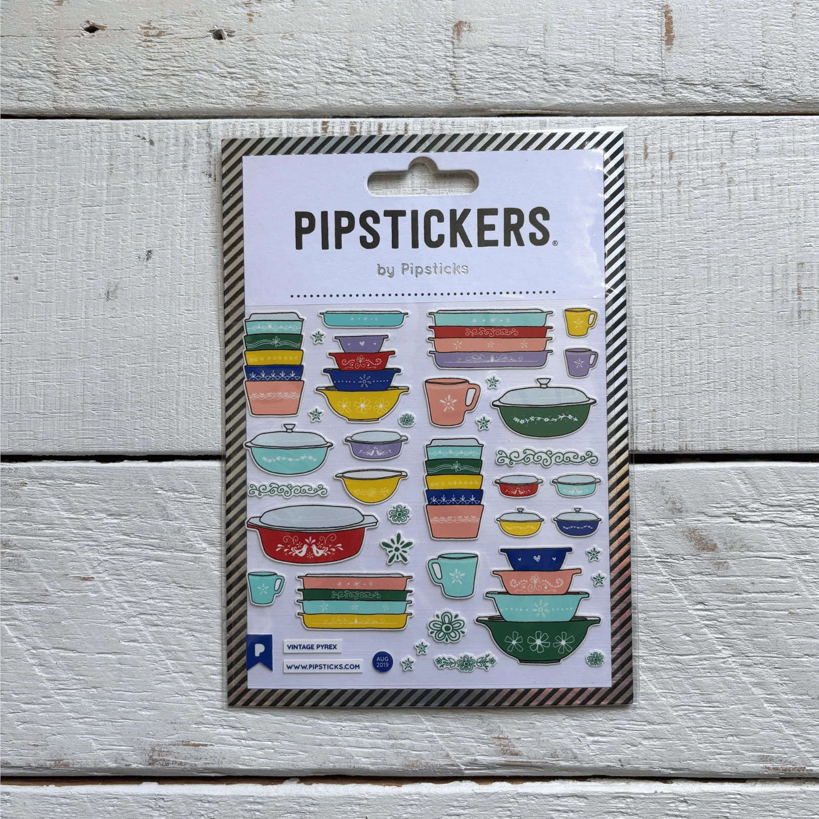 Vintage Pyrex Kitchenware Sticker | Oven Dishes Bowls Cups Decorative Decals | Sticker Lovers Collection - Image 2