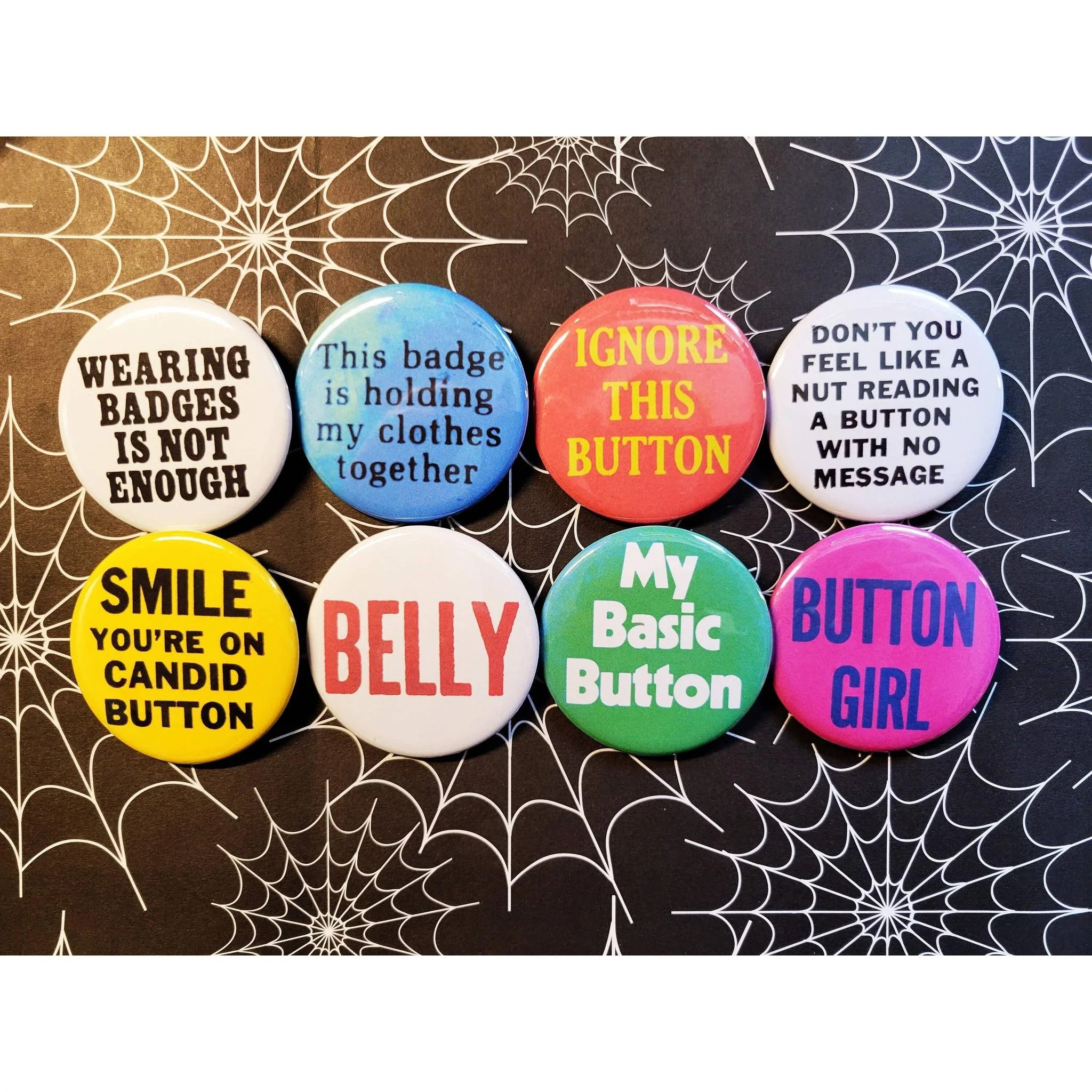 Vintage Reproduction Feel Like a Nut Small Pinback Button | 1.25" Diameter - Image 2