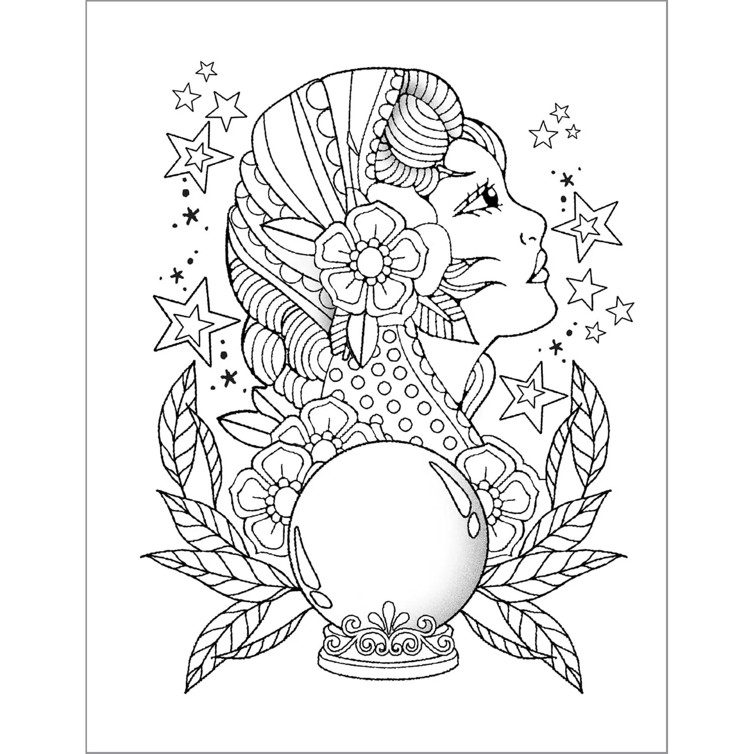 Vintage Tattoo Designs Coloring Book for Adults | Western Traditional Tattoos - Image 4