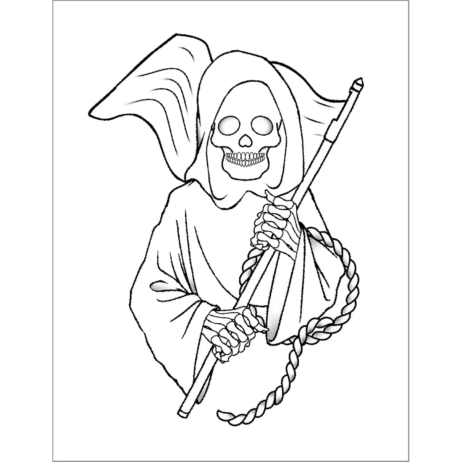 Vintage Tattoo Designs Coloring Book for Adults | Western Traditional Tattoos - Image 7