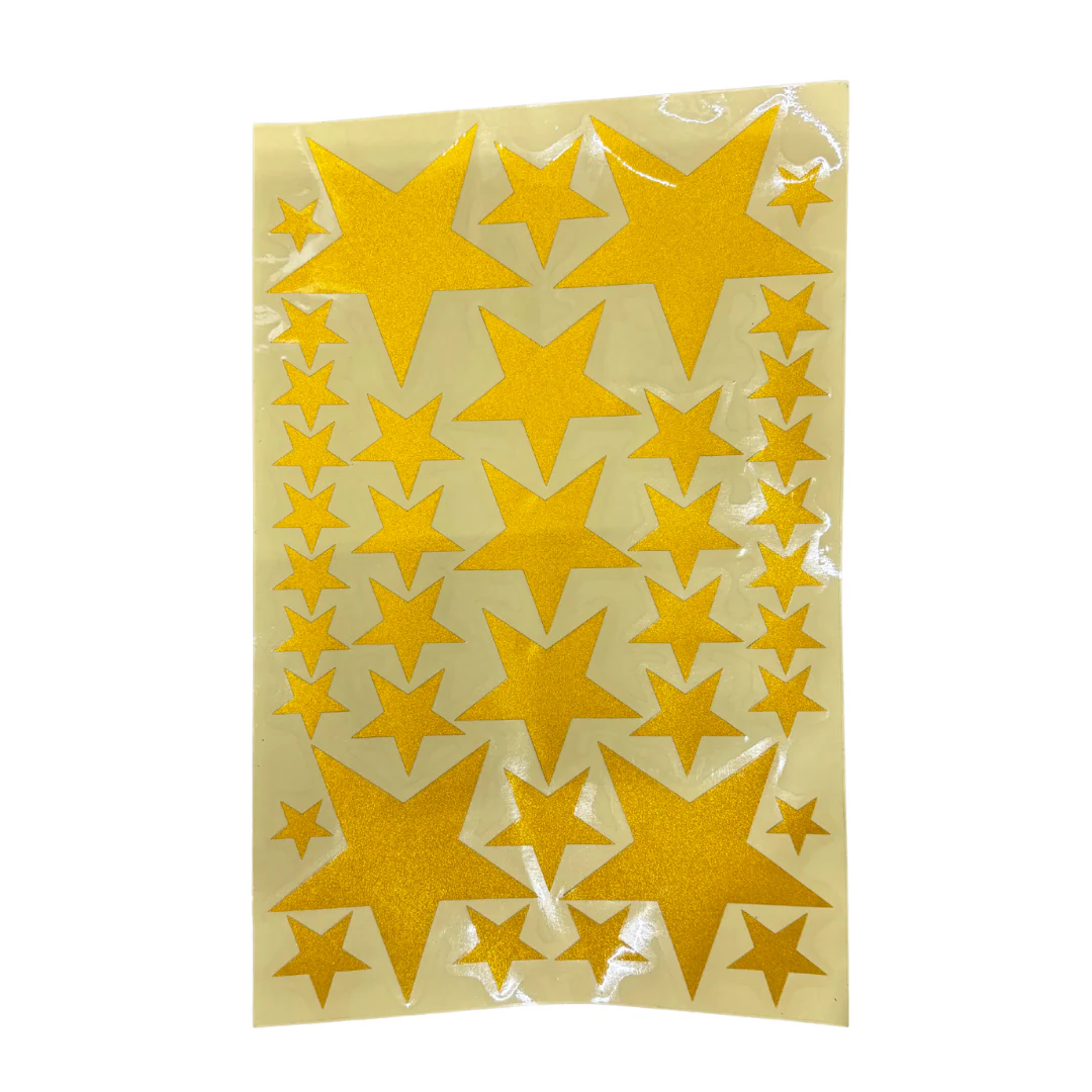 Vinyl Star Wall Decals - Sold Per Sheet - Image 6