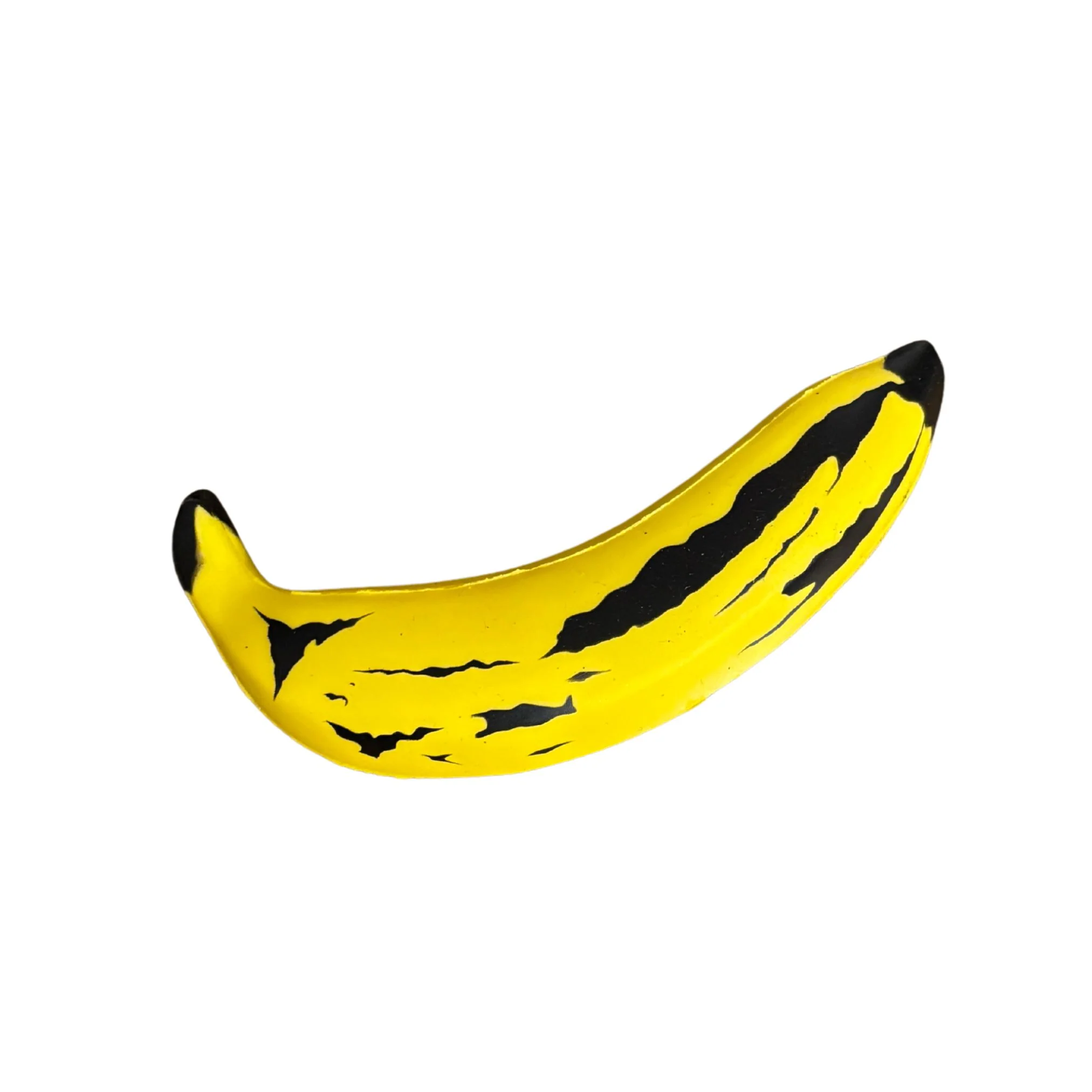 Warhol Banana Stress Reliever | Andy Warhol-Inspired Squishy Art Toy - Image 2
