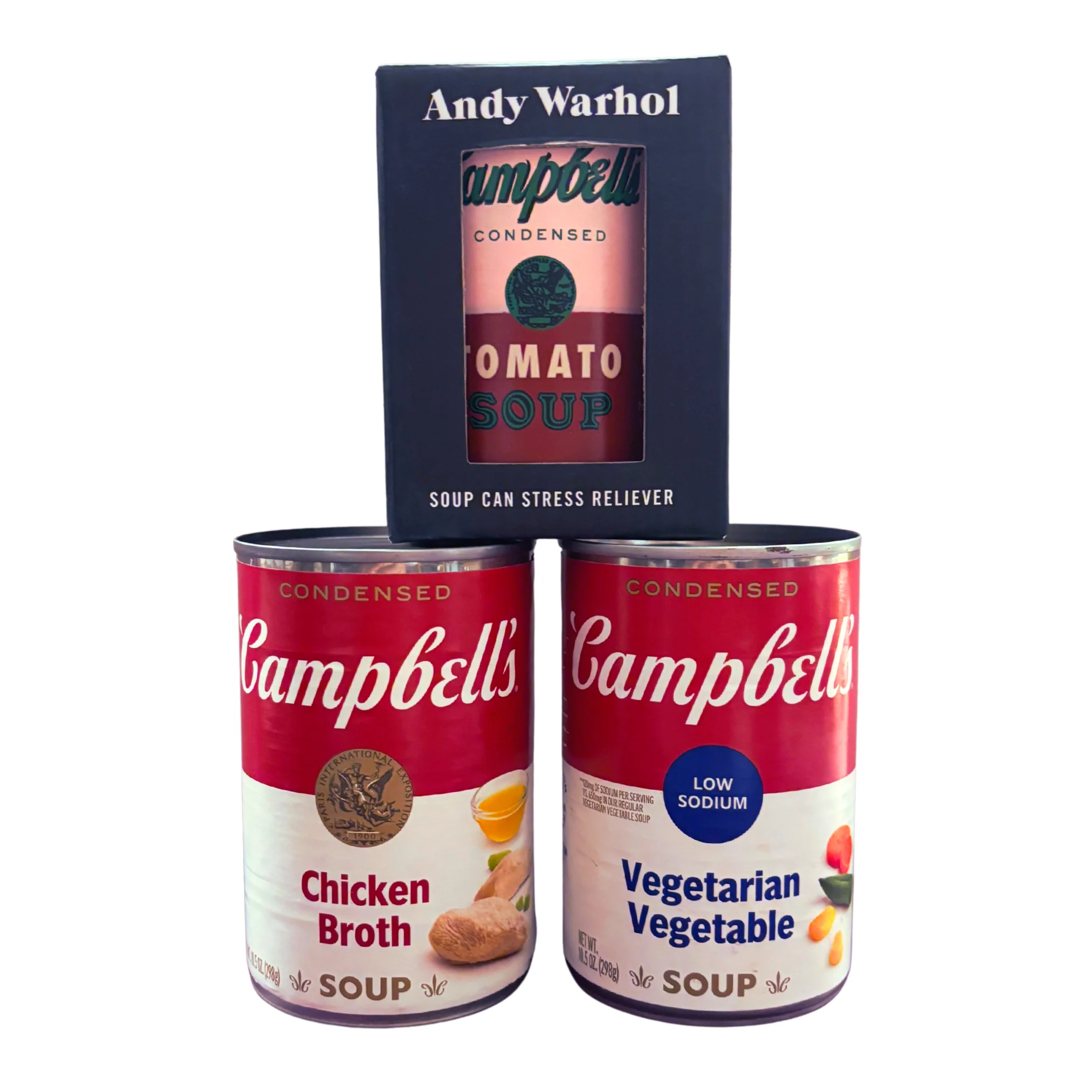 Warhol Soup Can Stress Reliever | Squeezable Soup Can - Image 5