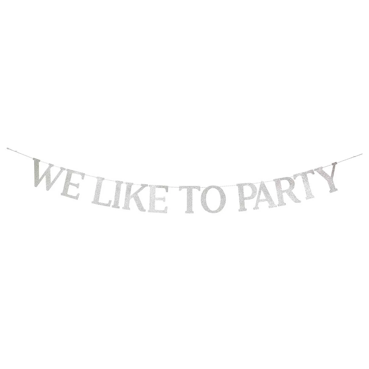 We Like To Party Paper Garland Banner | 6ft. Long - Image 2