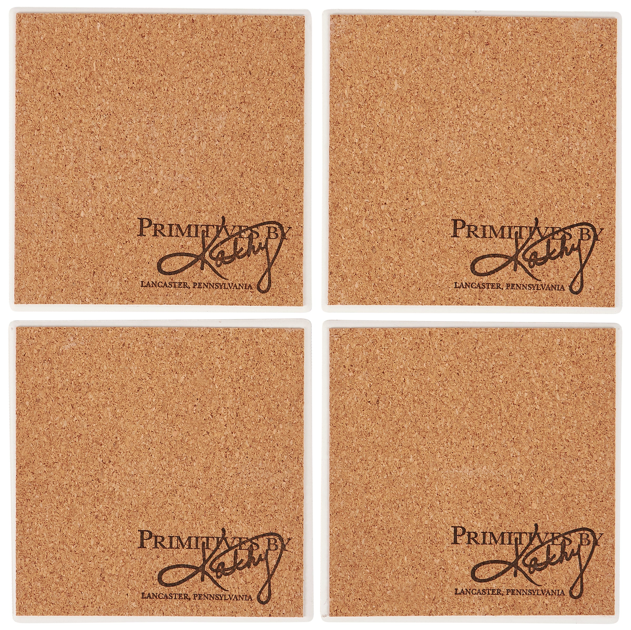 We Want Beer Prohibition Era Protestors Stoneware Coaster in Set of 4 | Beverage Drink Beer Mat | 4" x 4" - Image 4