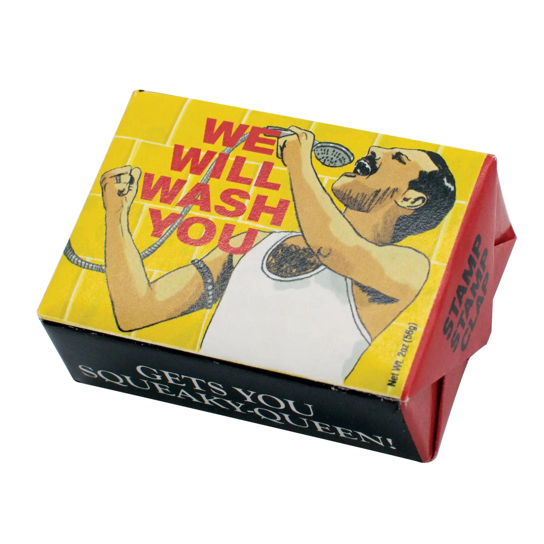 We Will Wash You Freddie Mercury Mini Soap | Almond Cocoa Butter Soap Bar