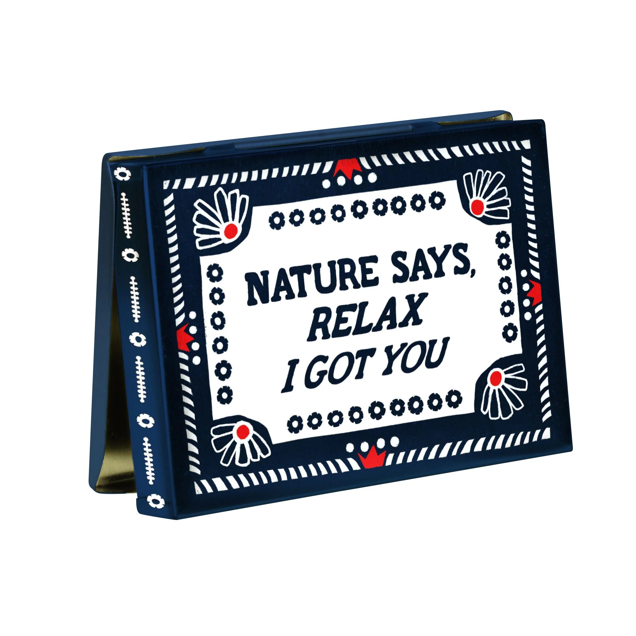 Weed Box Pocket Box | Small Tin Case | 4.25" X 0.75" | BlueQ at GetBullish - Image 2