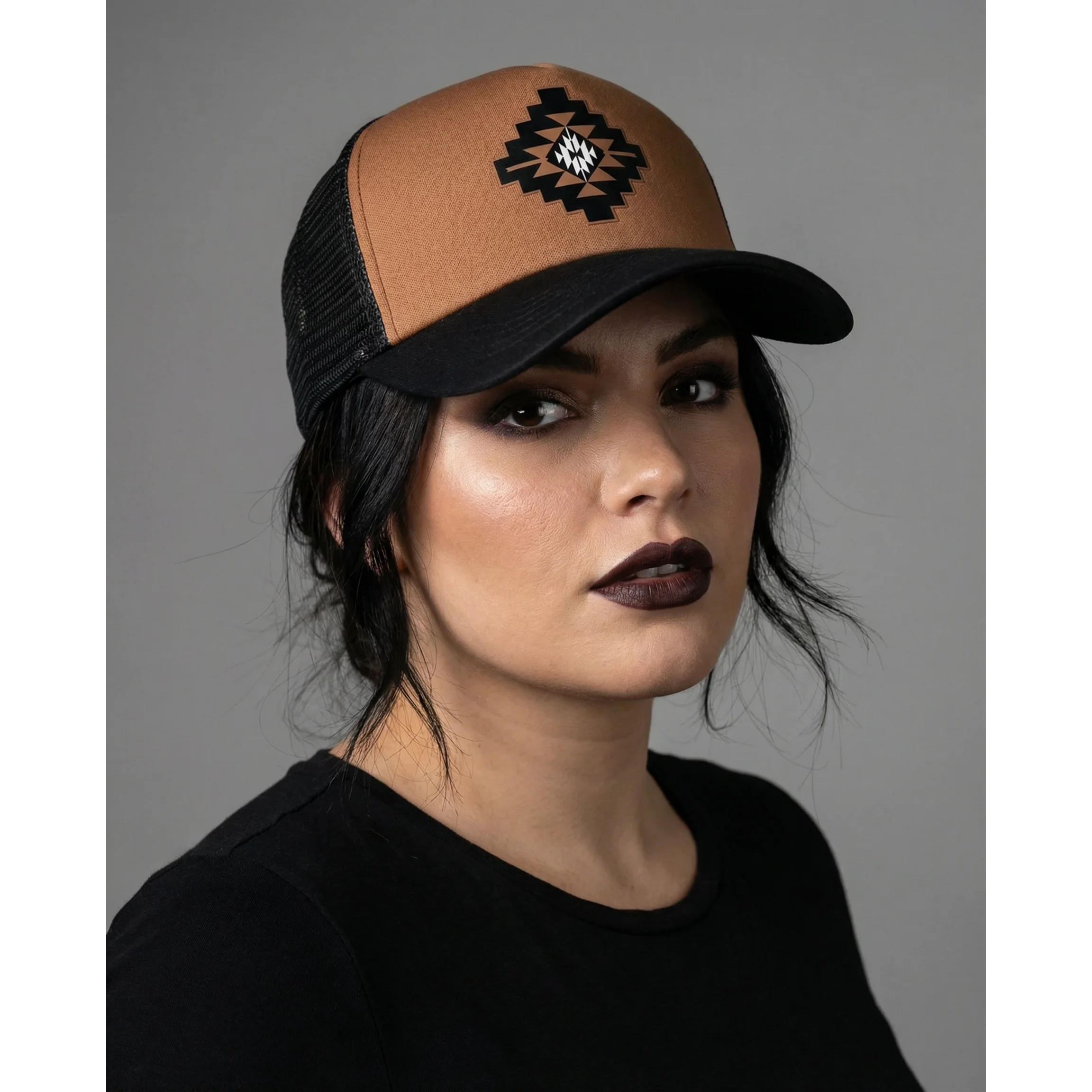 Western Mesa Ponytail Trucker Cap - Image 5