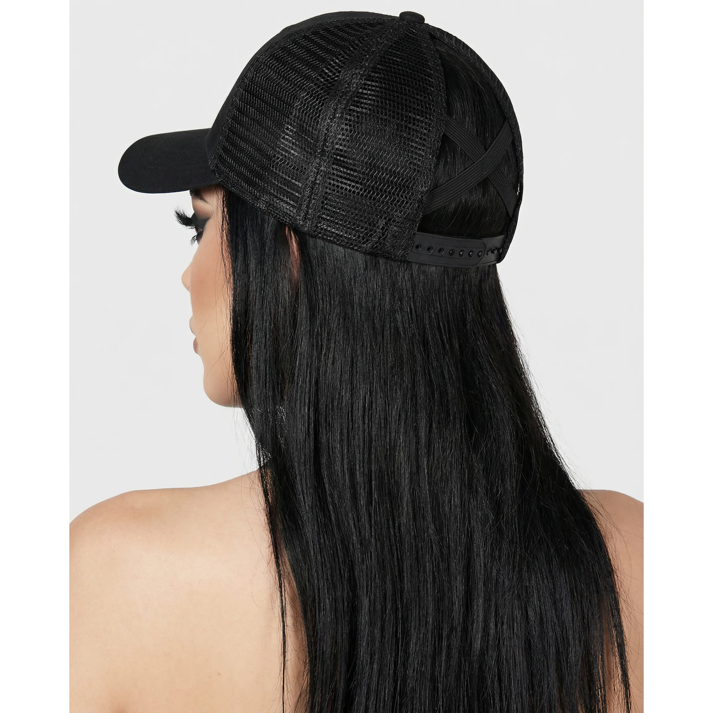 Western Mesa Ponytail Trucker Cap - Image 9