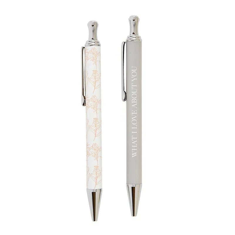 What I Love About You Pen Set of 2 | Giftable Pens in Box | Refillable - Image 2