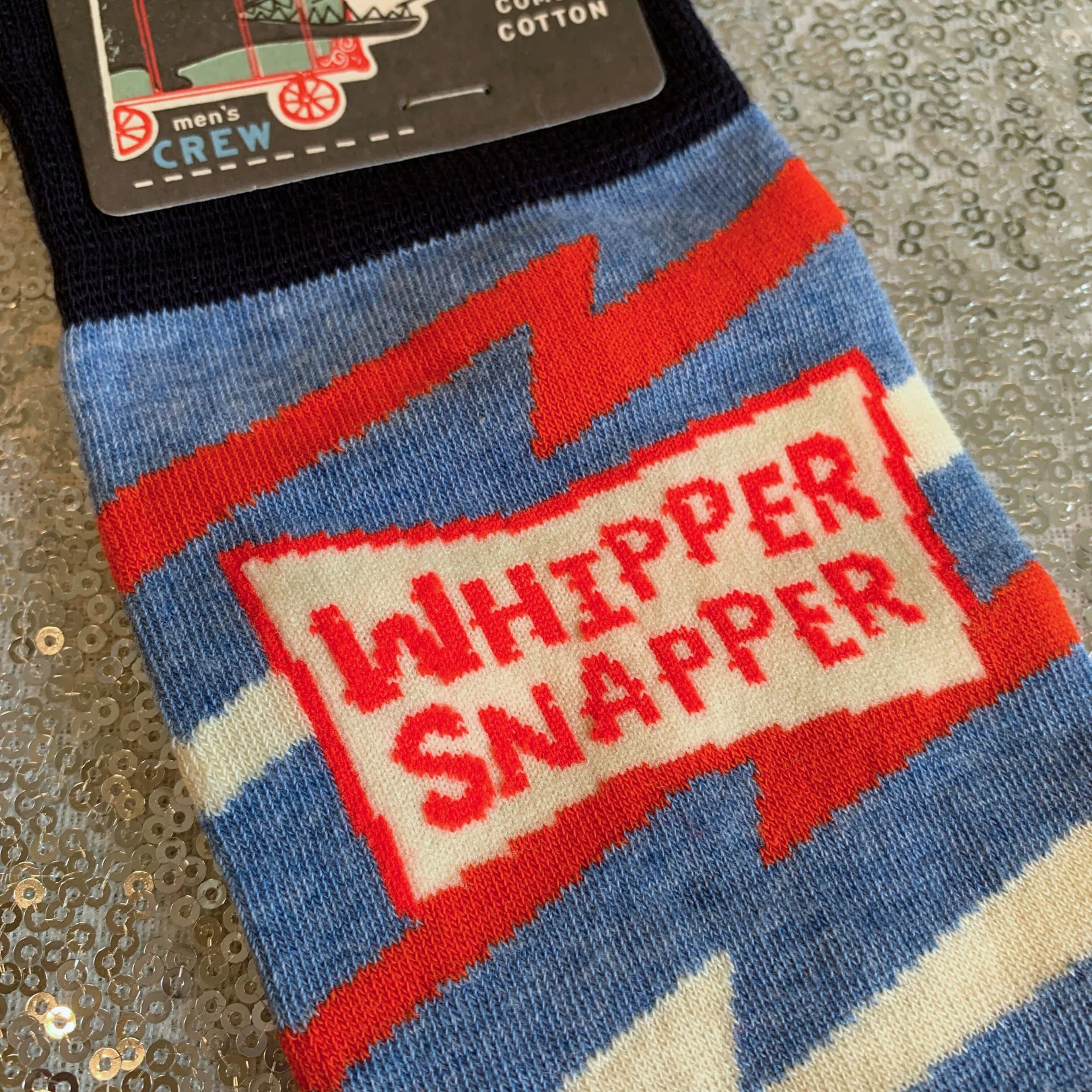 Whippersnapper Men's Crew Socks | BlueQ at GetBullish - Image 4