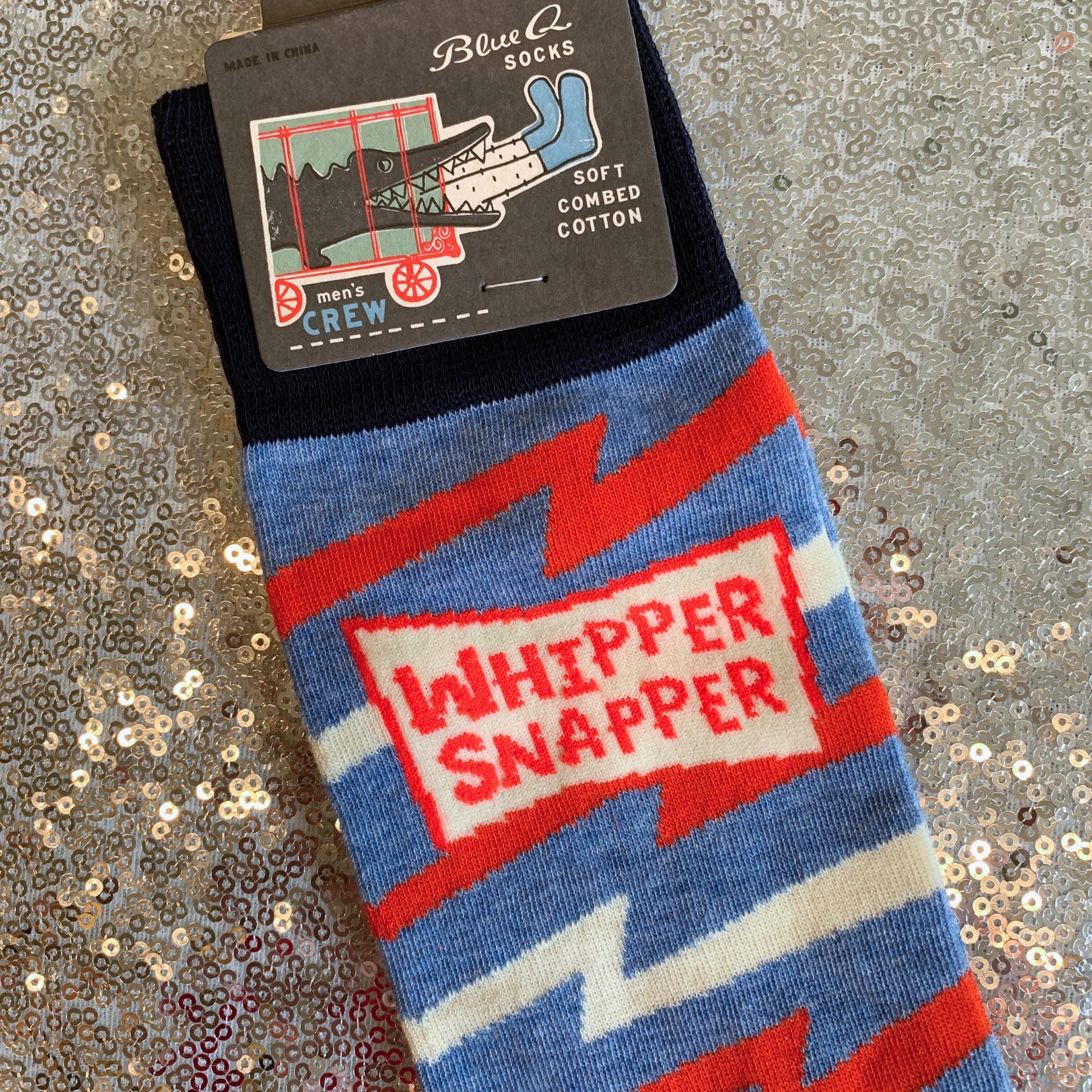 Whippersnapper Men's Crew Socks | BlueQ at GetBullish - Image 5