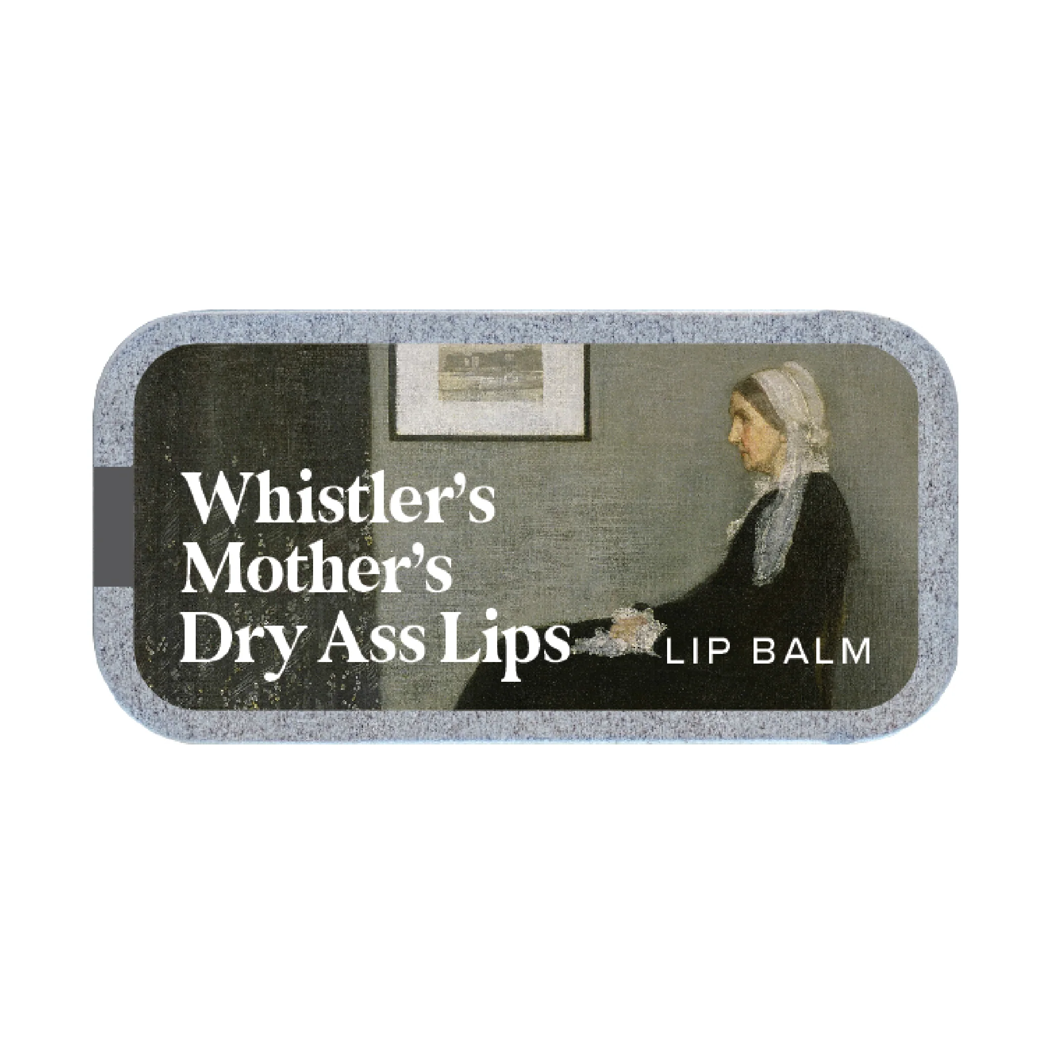 Whistler's Mother's Lip Balm in Funny Old School Tin | Original Flavor Lip Moisturizer - Image 3