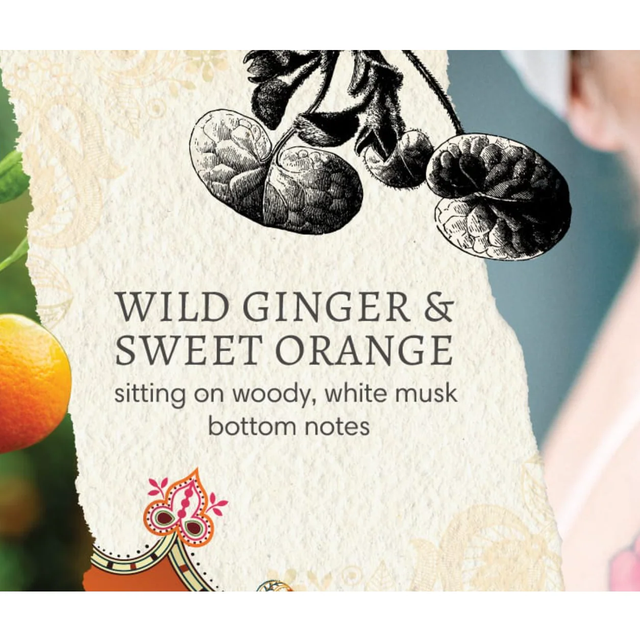 Wild Ginger & Sweet Orange Bath Soak – Citrus Musk | 200g - Image 2