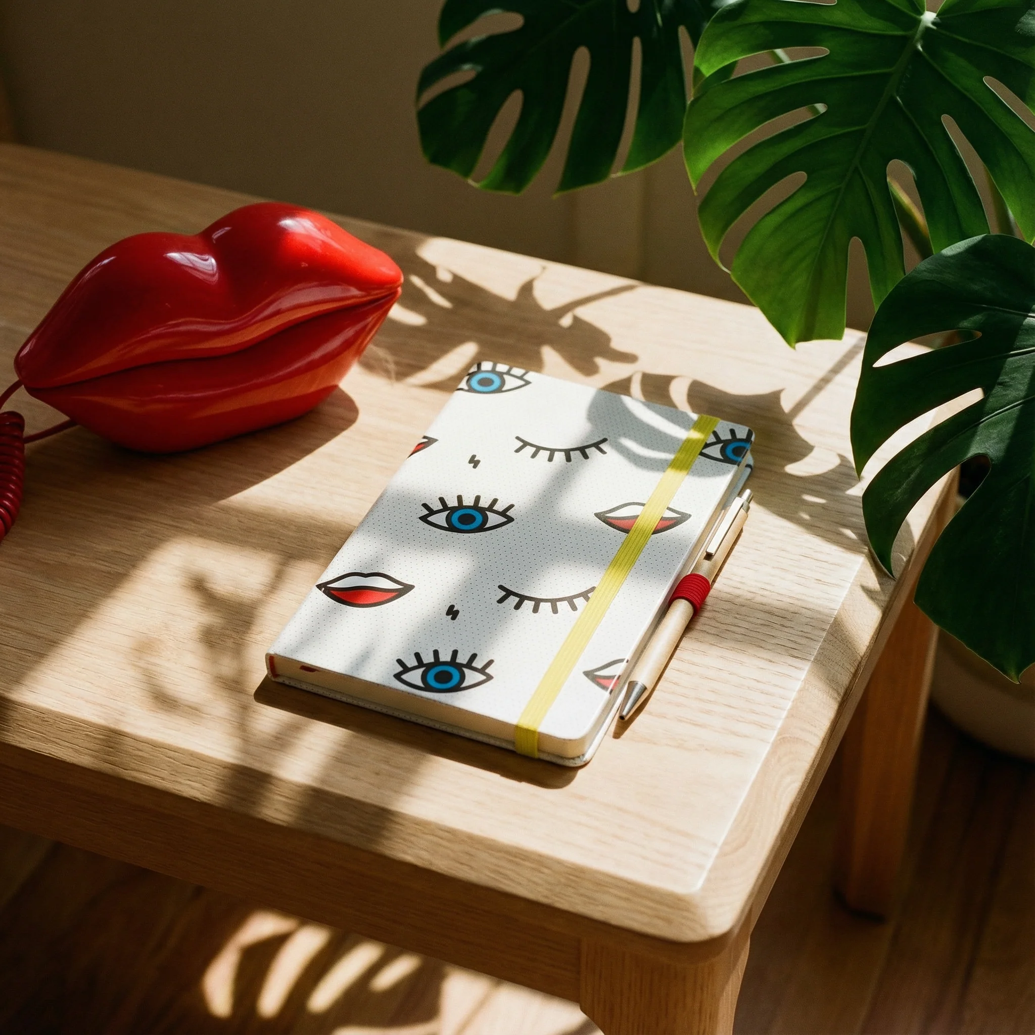 Wink Pop Art Notebook with 190 Dot Grid Pages - Image 5