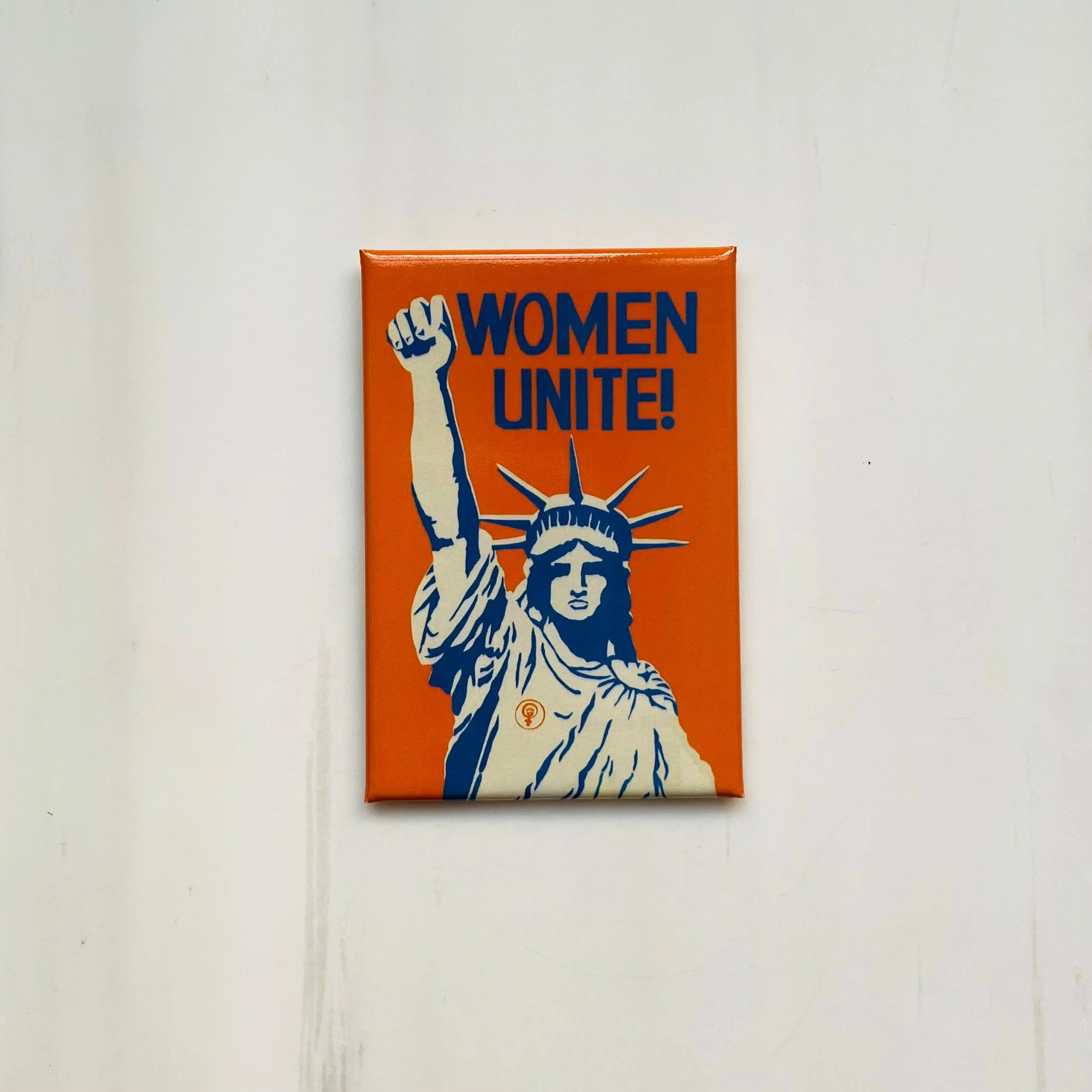 Women Unite! Statue Of Liberty Rectangular Magnet| Refrigerator Magnetic Surface Decor - Image 2