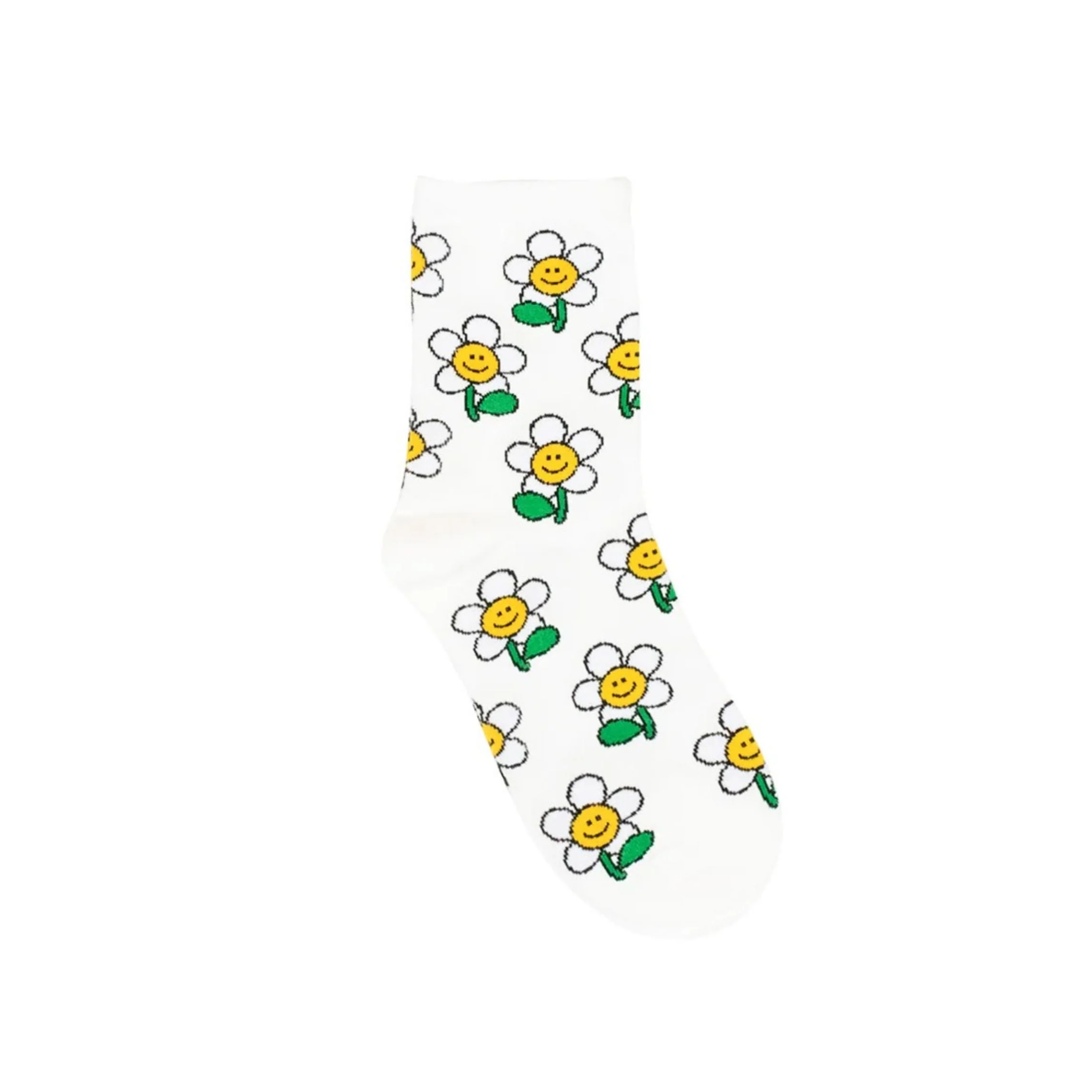 Flower Face Pangpara-Pangpang Women's Crew Socks [Size 5-10] - Image 3