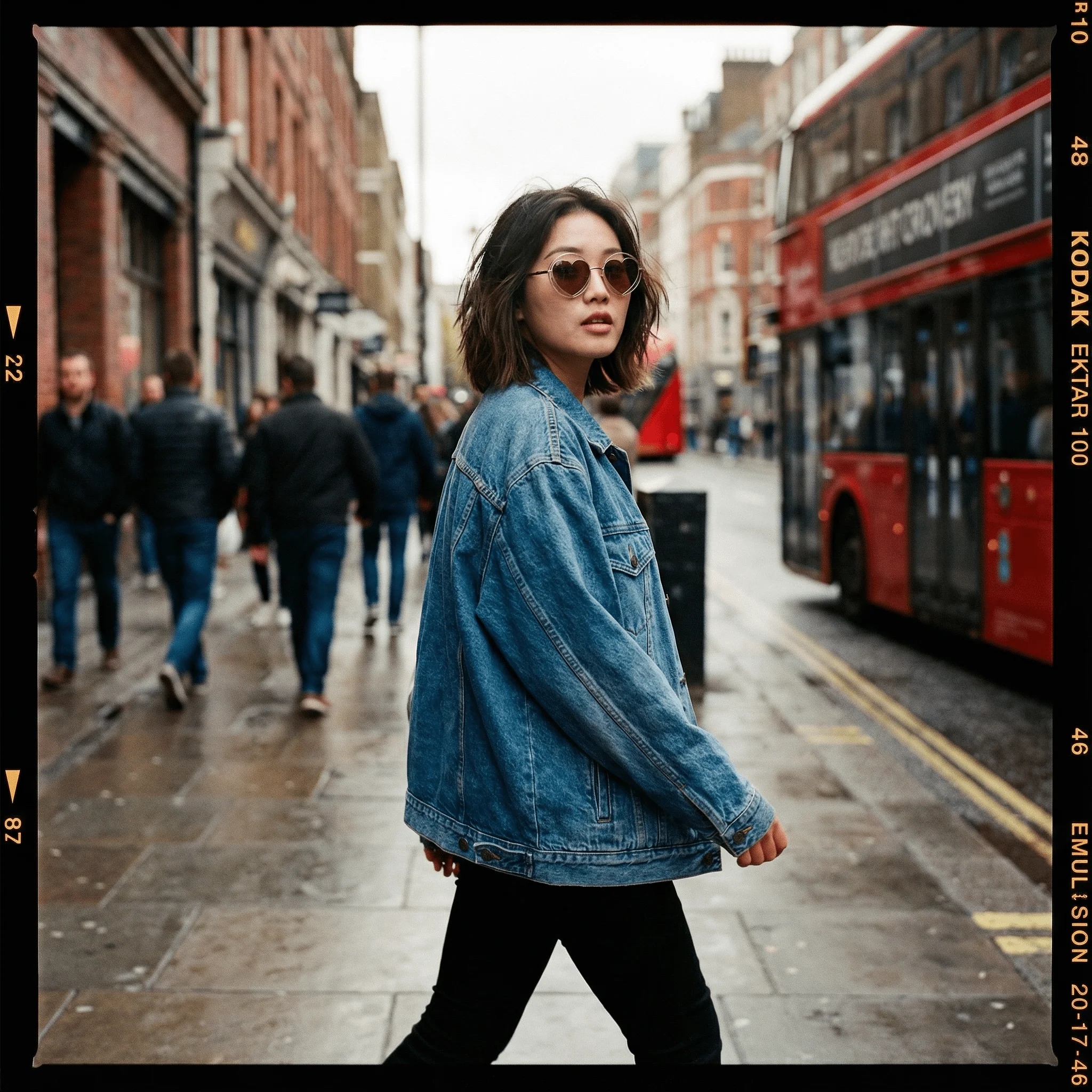 Round Metal Heart Shape Hippie Sunglasses | Circle Sunnies - Image 7