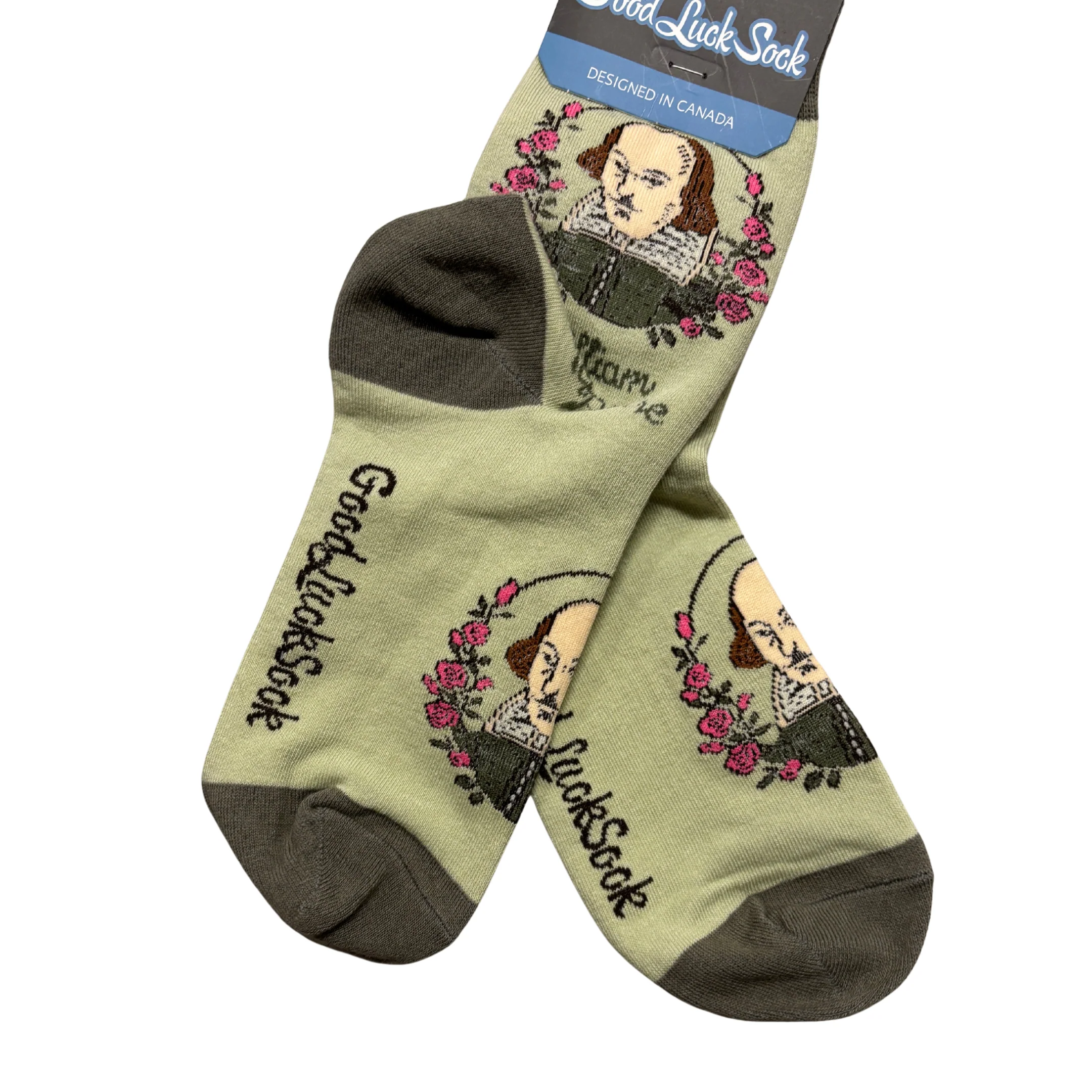 Shakespeare Women’s Crew Socks | Literary Cotton Crew Socks - Image 5