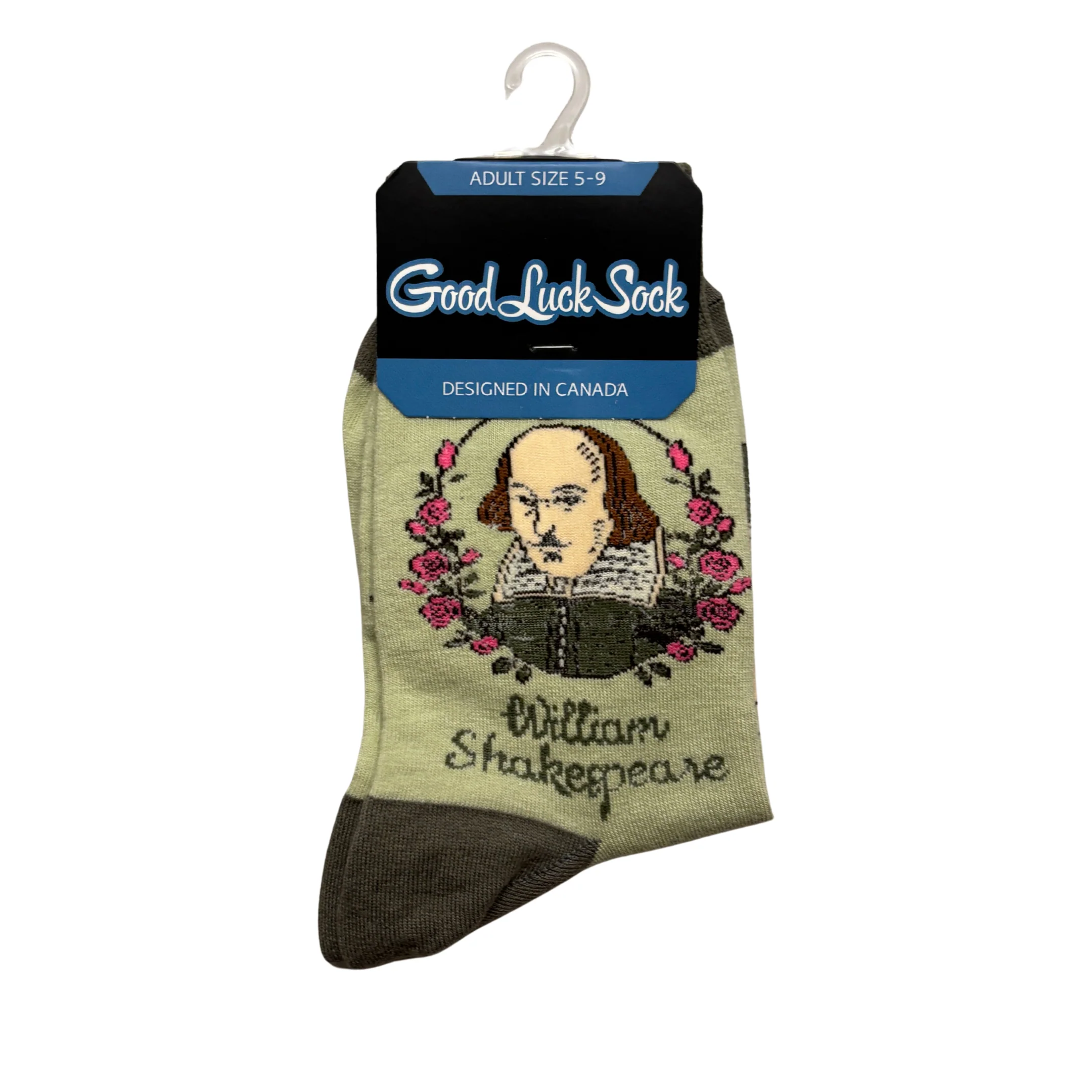 Shakespeare Women’s Crew Socks | Literary Cotton Crew Socks - Image 6