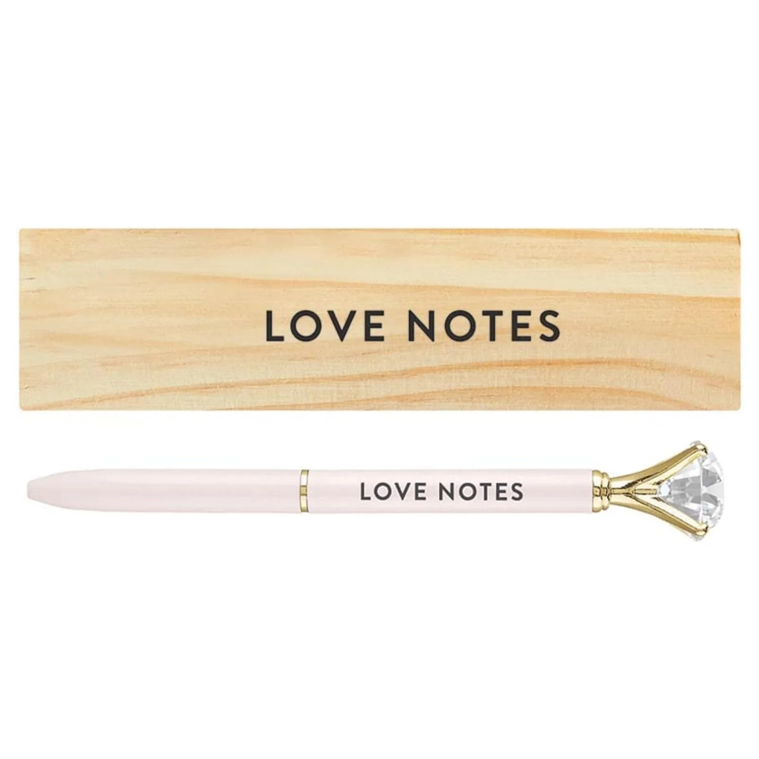 Wood Box with Gem Pen Set | Refillable Ballpoint in Pinewood Gift Box - Image 13