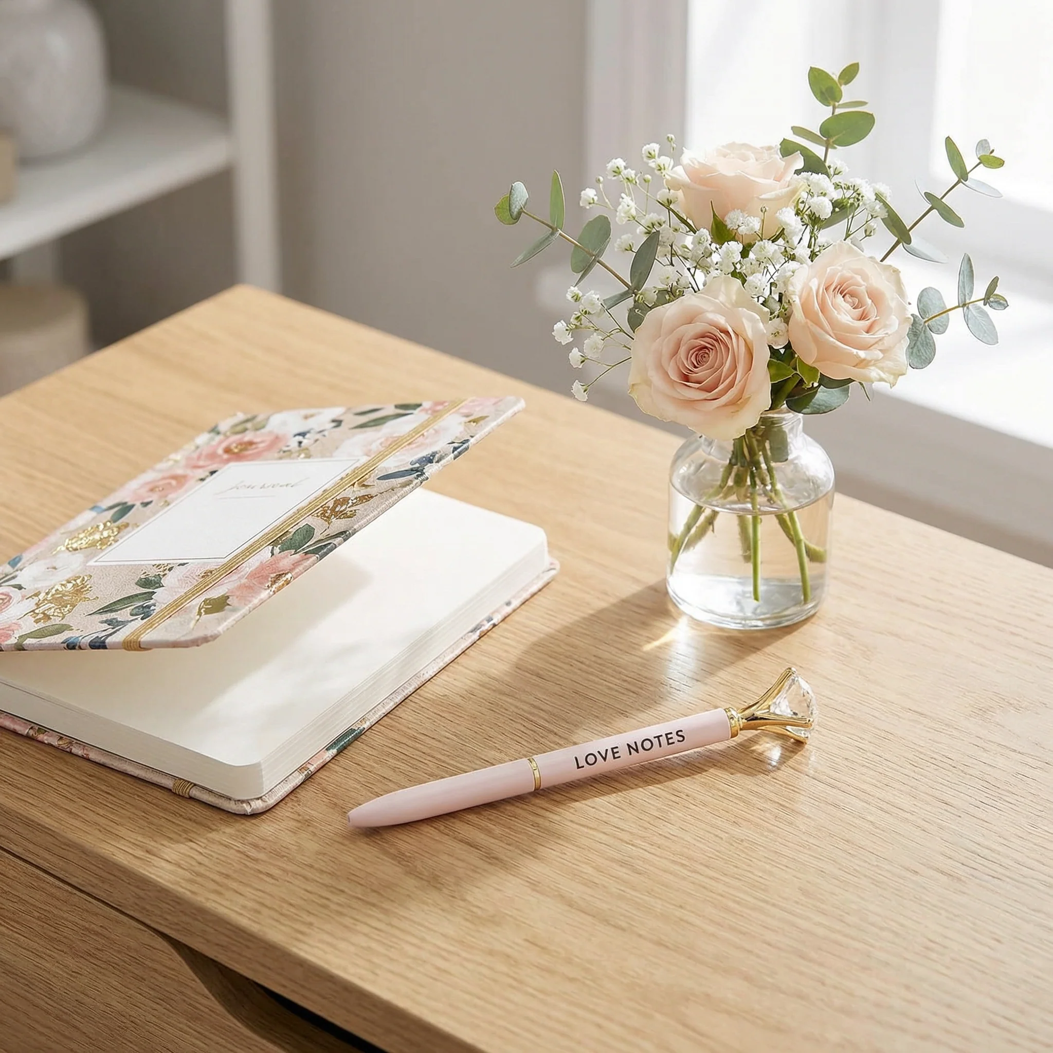 Wood Box with Gem Pen Set | Refillable Ballpoint in Pinewood Gift Box - Image 21