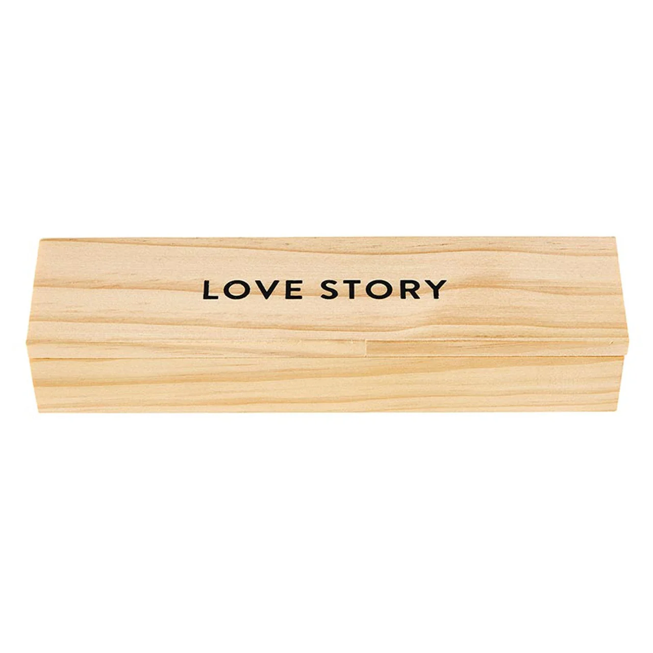 Wood Box with Gem Pen Set | Refillable Ballpoint in Pinewood Gift Box - Image 5