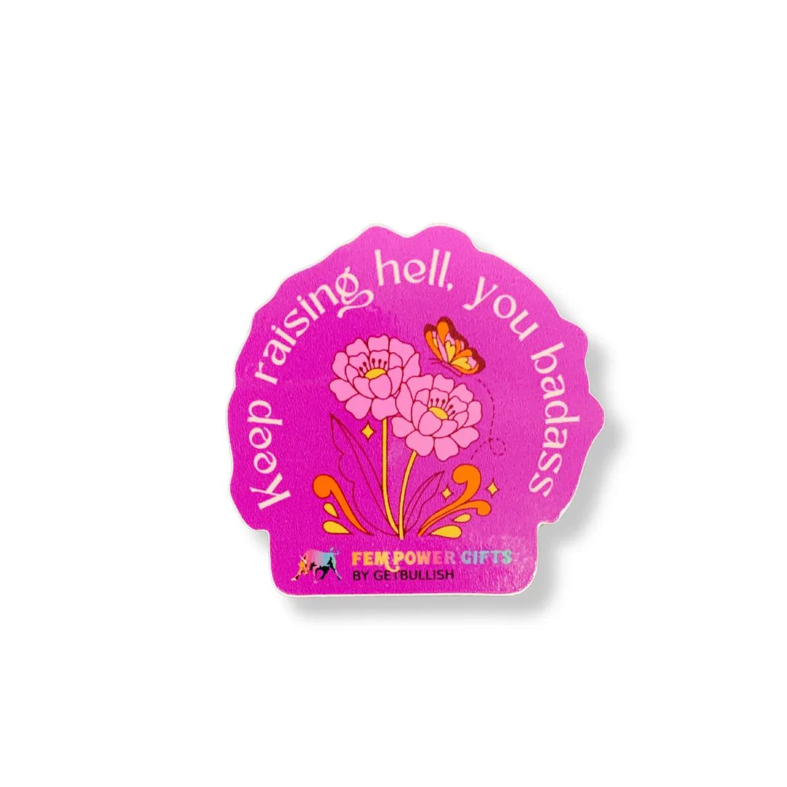 World's Tiniest Gift Box - 4 Item Feminist Treasure Chest Enamel Pin Keychain Gift Basket for Her in Pirate Fantasy Themed Gift Box - Image 10