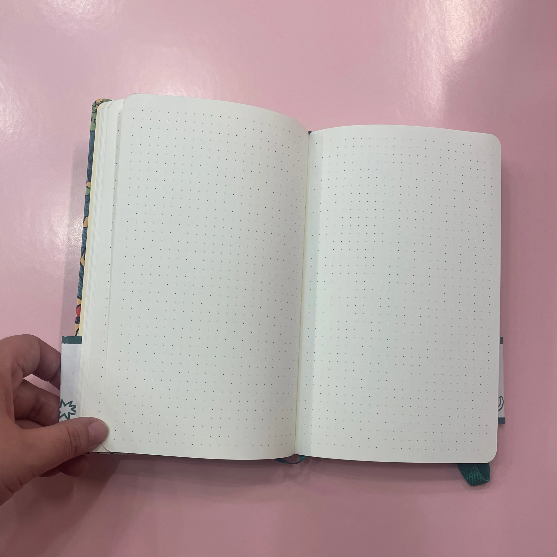 Yellow Strawberry Notebook ✿ Dot Grid A5 - Image 5