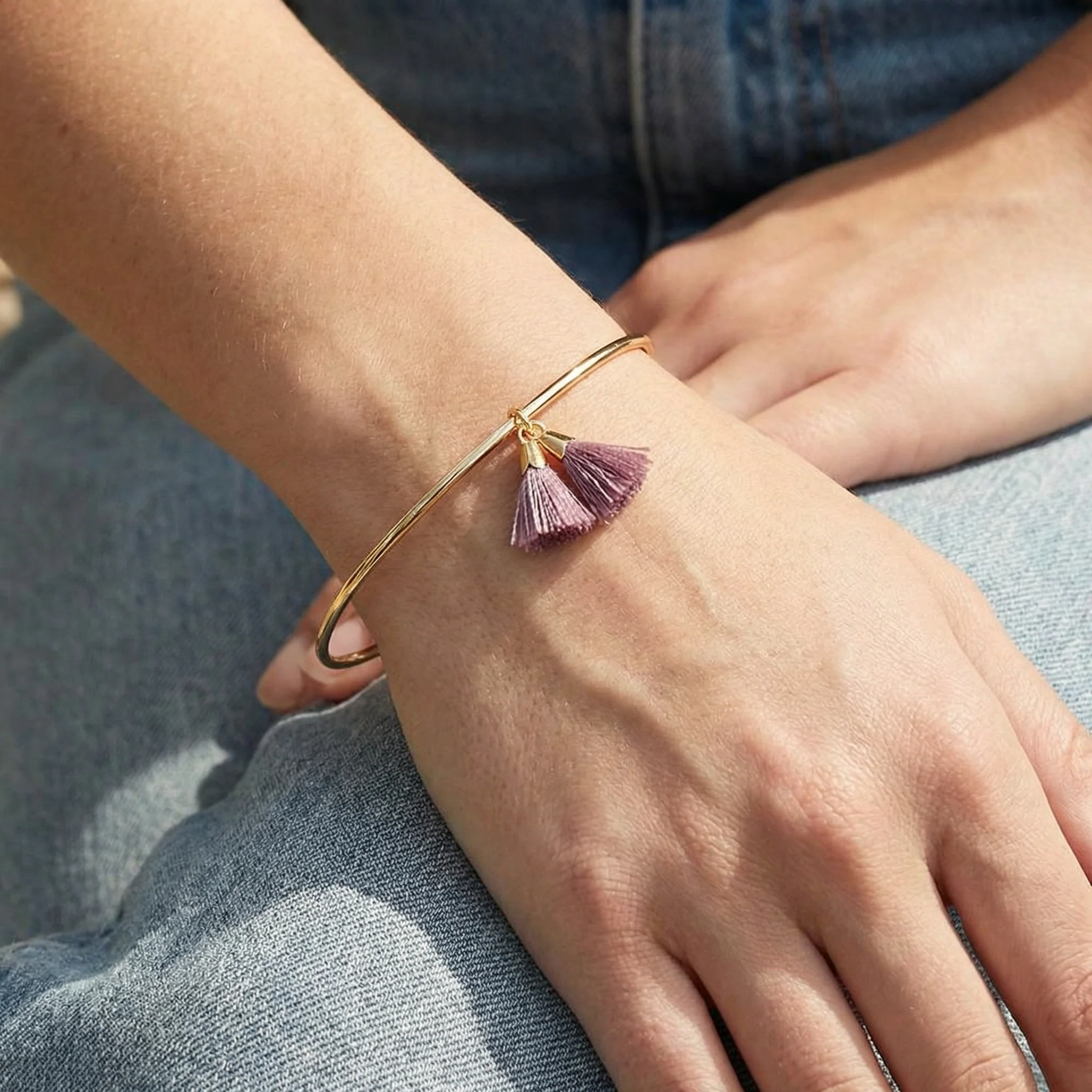 You Are Amazing Simple Tassel Cuff Bracelet on Gift Card | Gift Add-On, Congratulations, Greeting Card Stuffer - Image 5