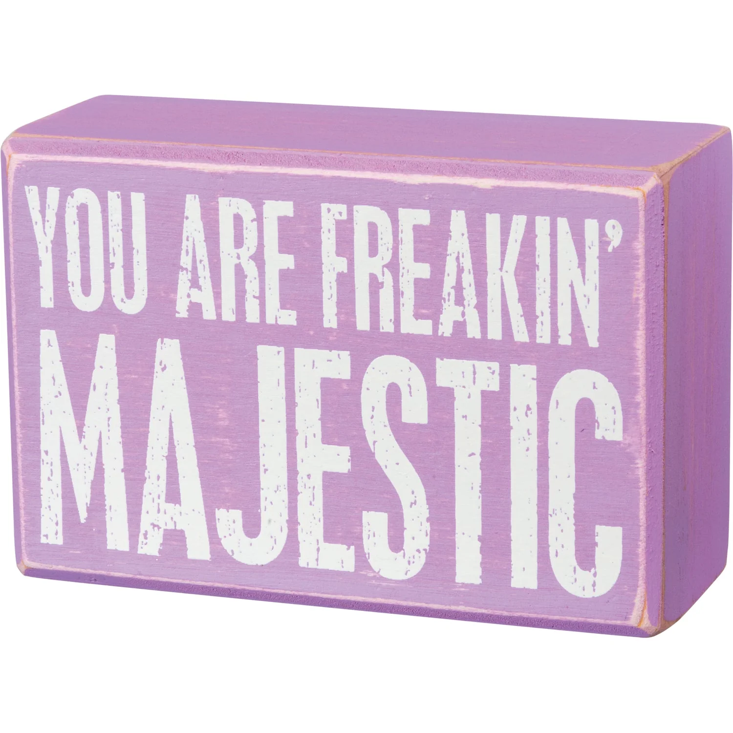 You Are Freakin' Majestic Unicorn Box Sign And Socks Giftable Set | Gift for Her - Image 5